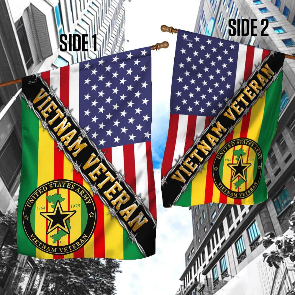 Premium Vietnam Veteran Flag