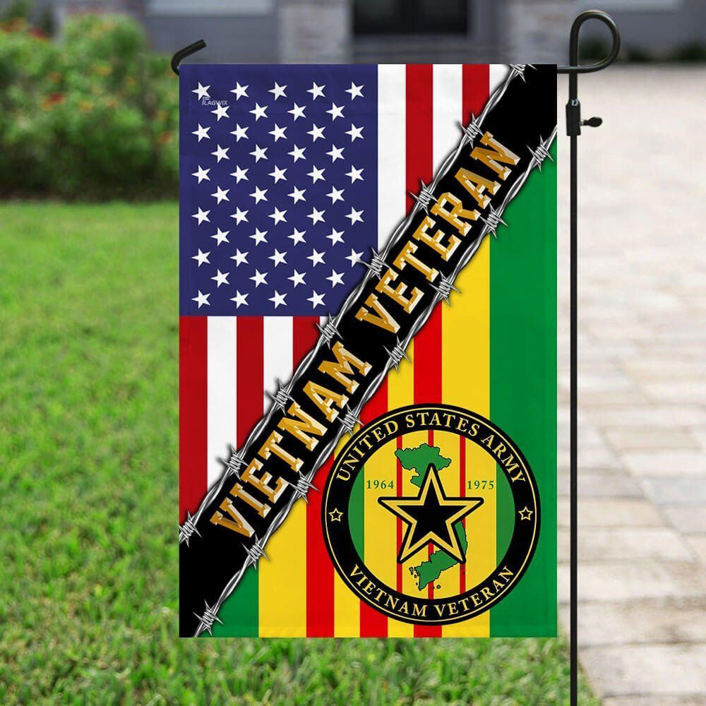 Premium Vietnam Veteran Flag