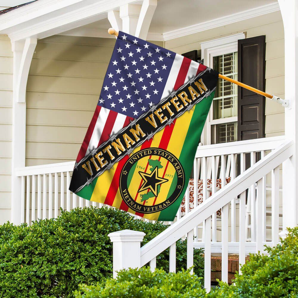 Premium Vietnam Veteran Flag
