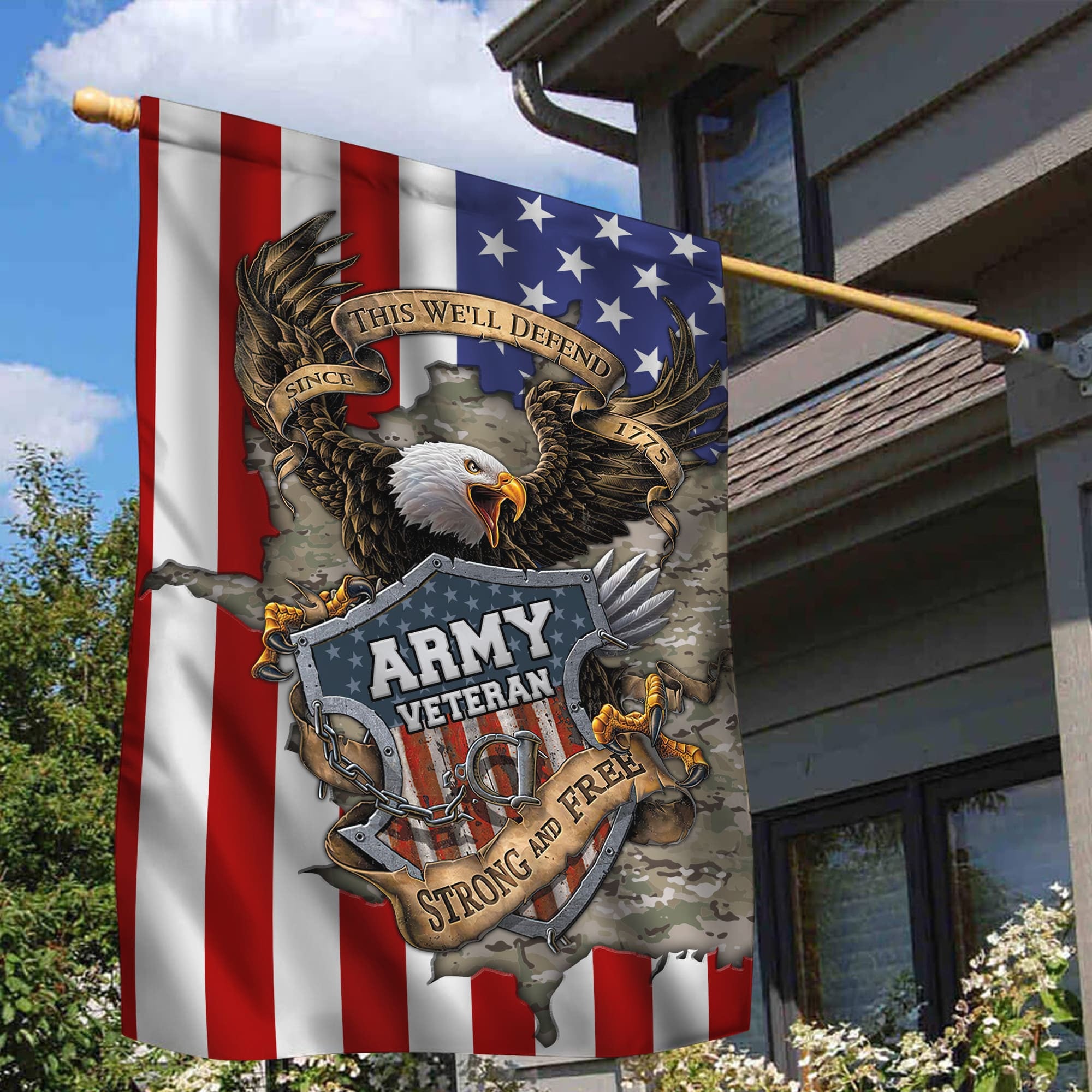 U.S Multiple Service Veteran Flag