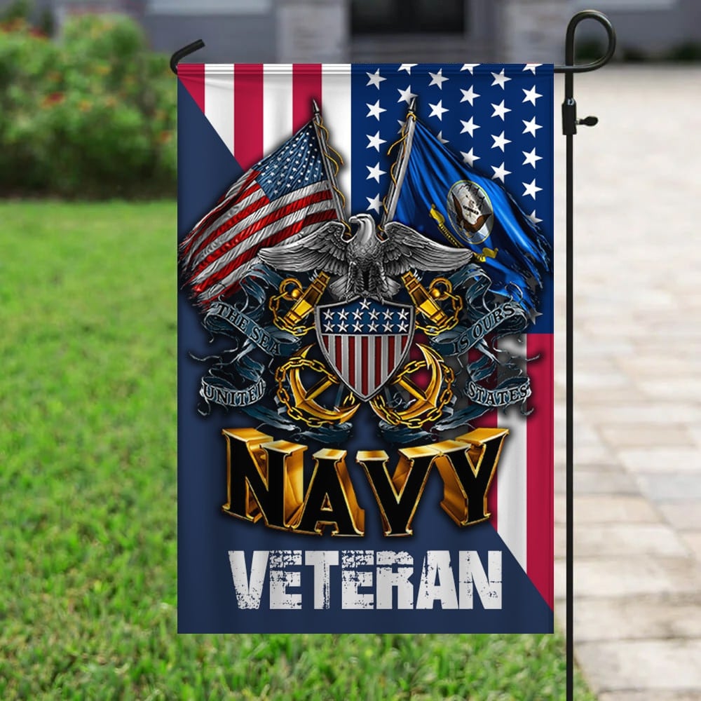Premium Multiple US Military Services Veteran Flag