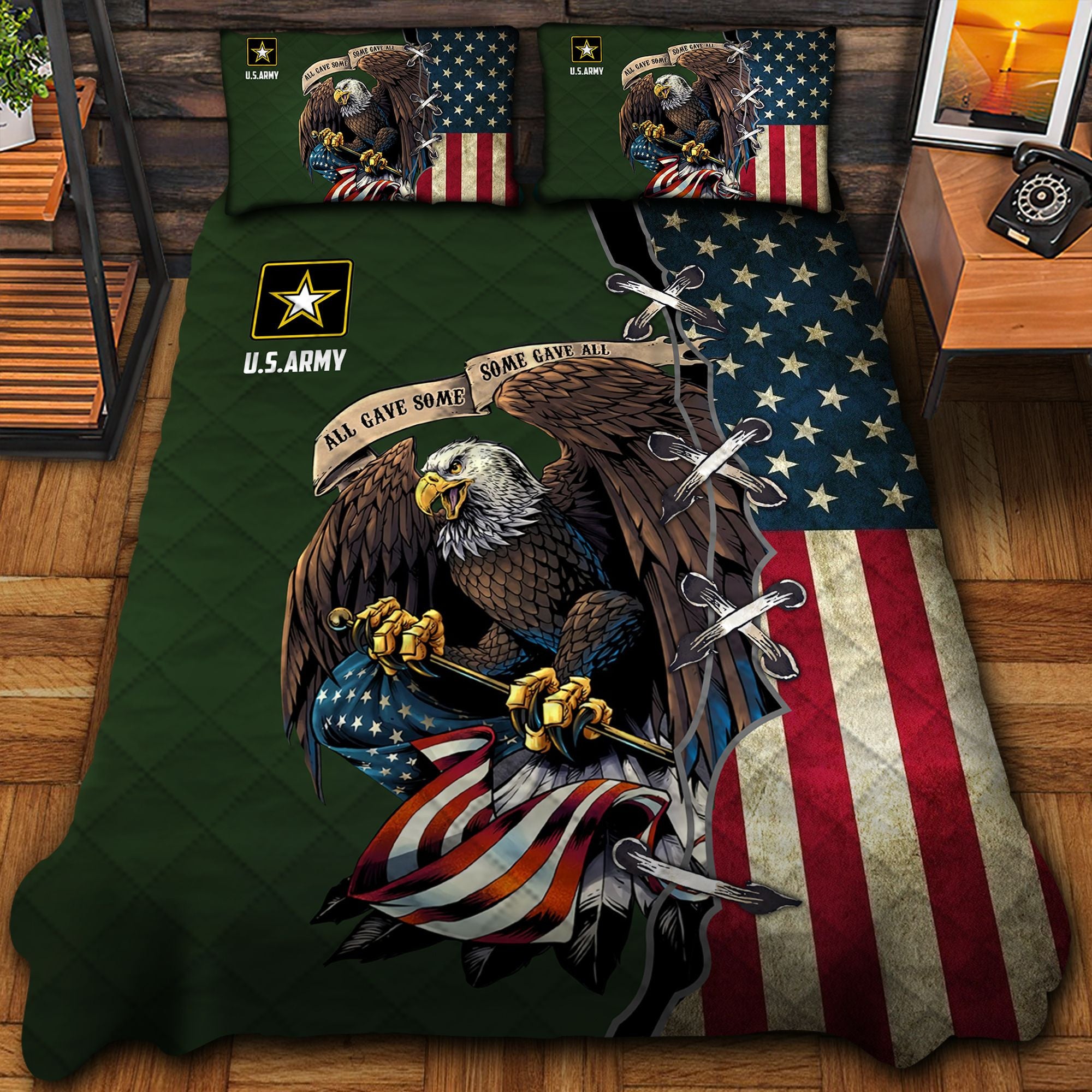 Premium U.S Army Polo All Over Printed