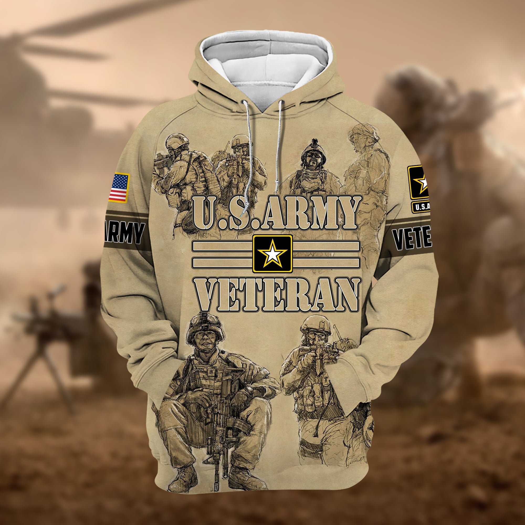 Proud To Be An American Veteran