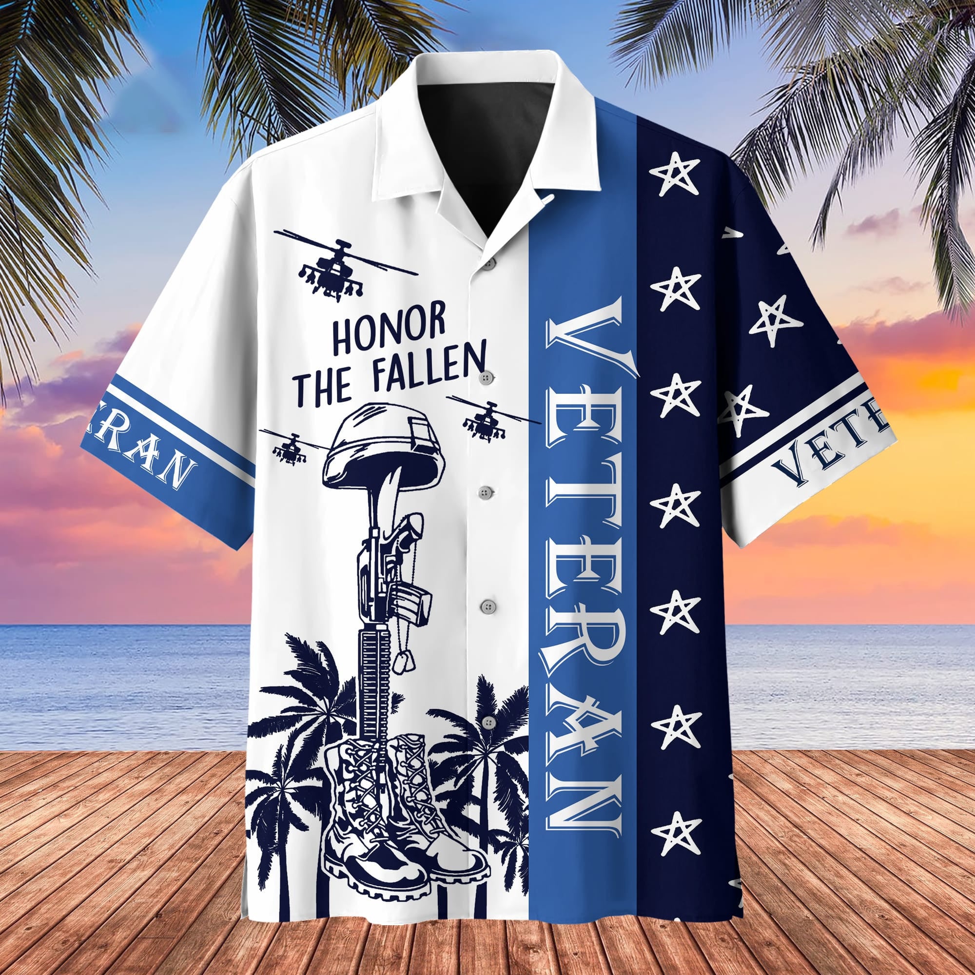 Premium U.S Veteran Hawaii Shirt