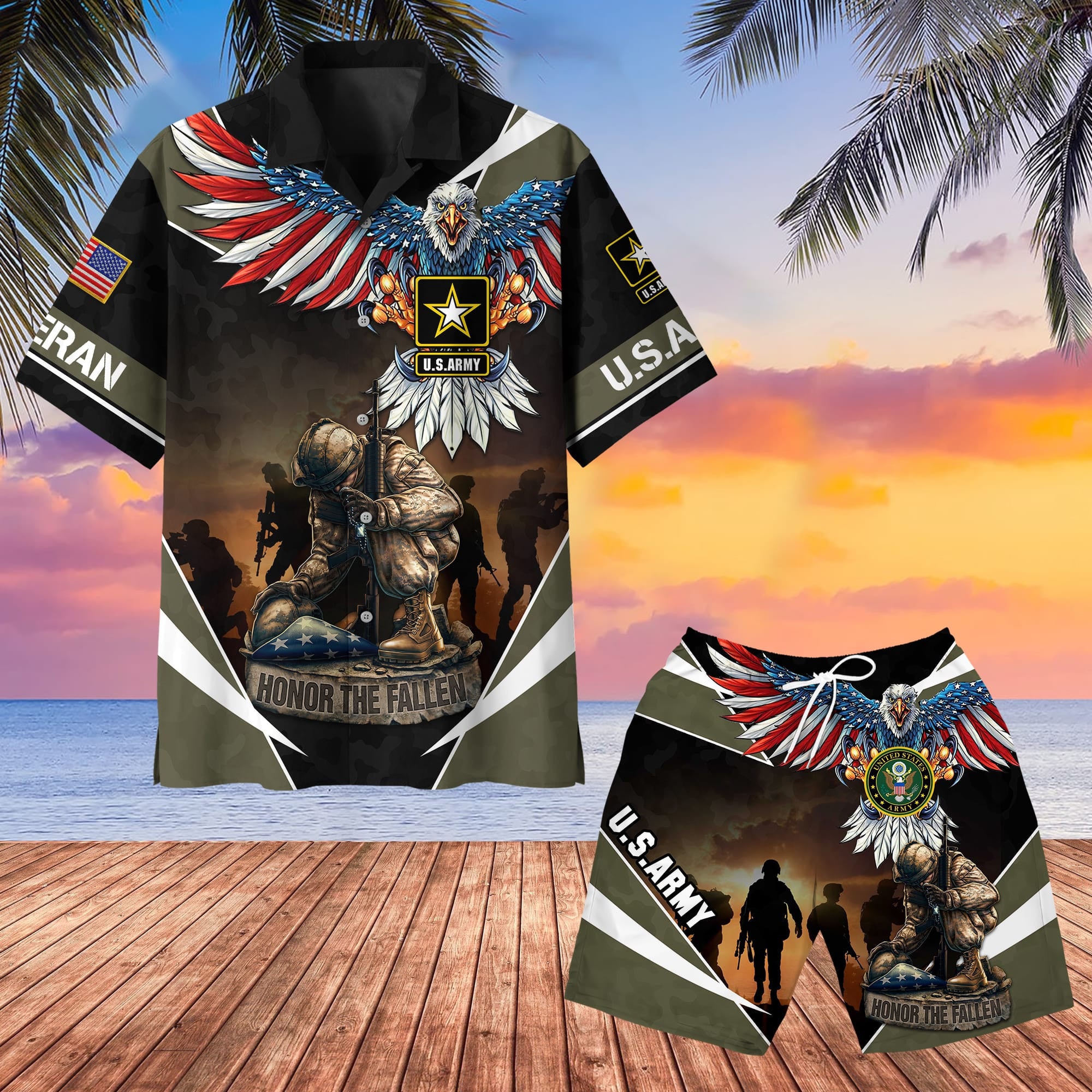 Premium U.S Veteran Hawaii Shirt