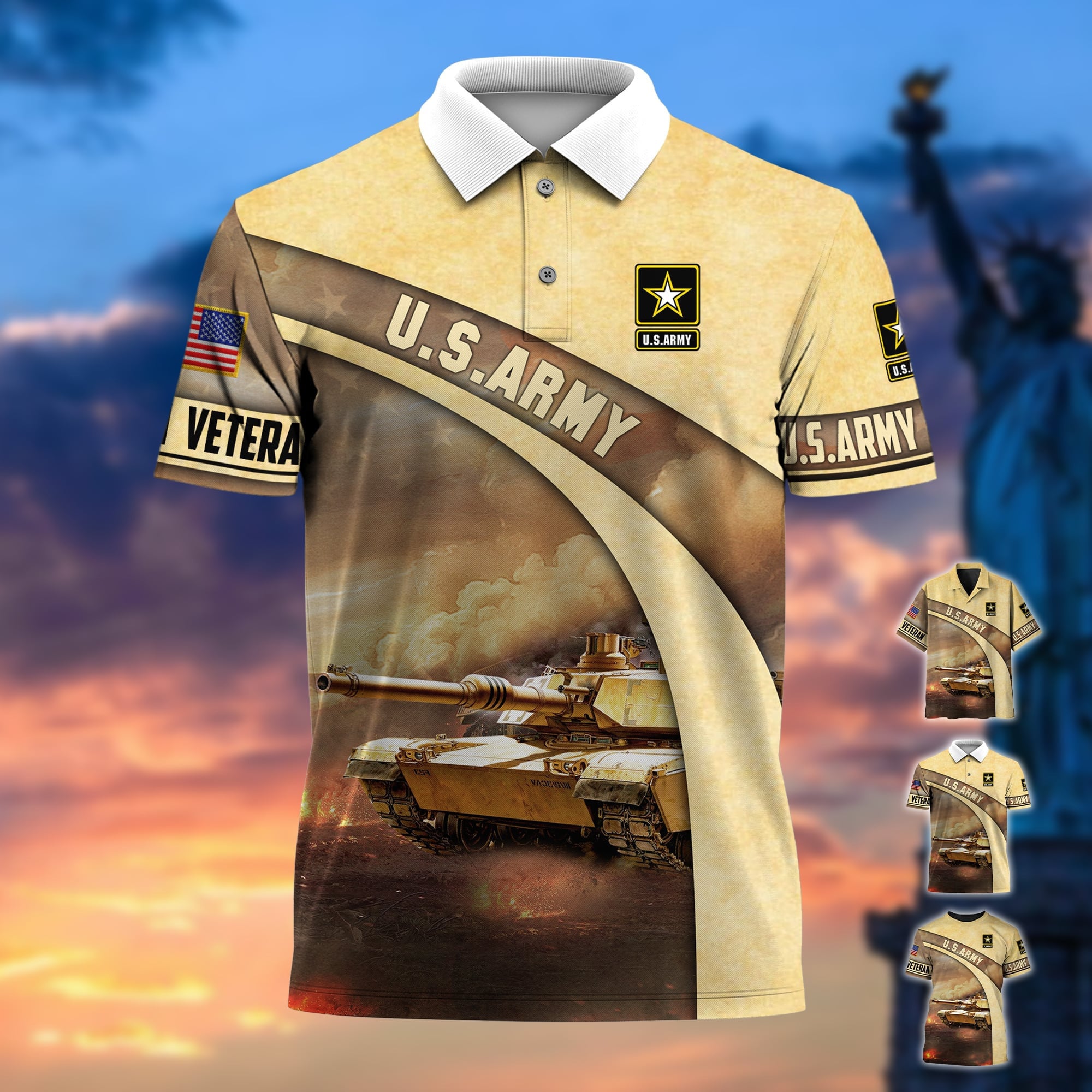 Premium U.S Veteran Hawaii Shirt
