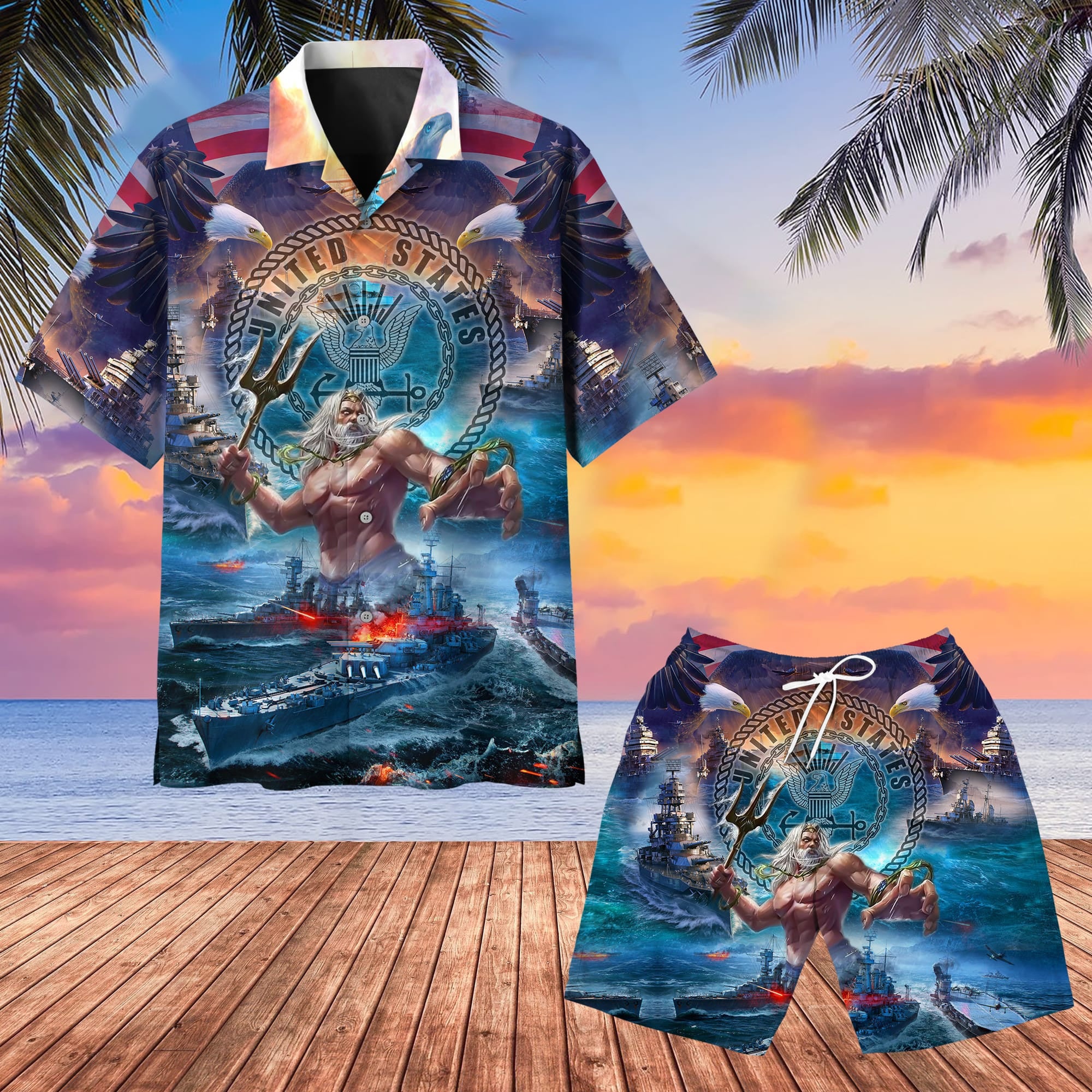 Premium U.S Veteran Hawaii Shirt