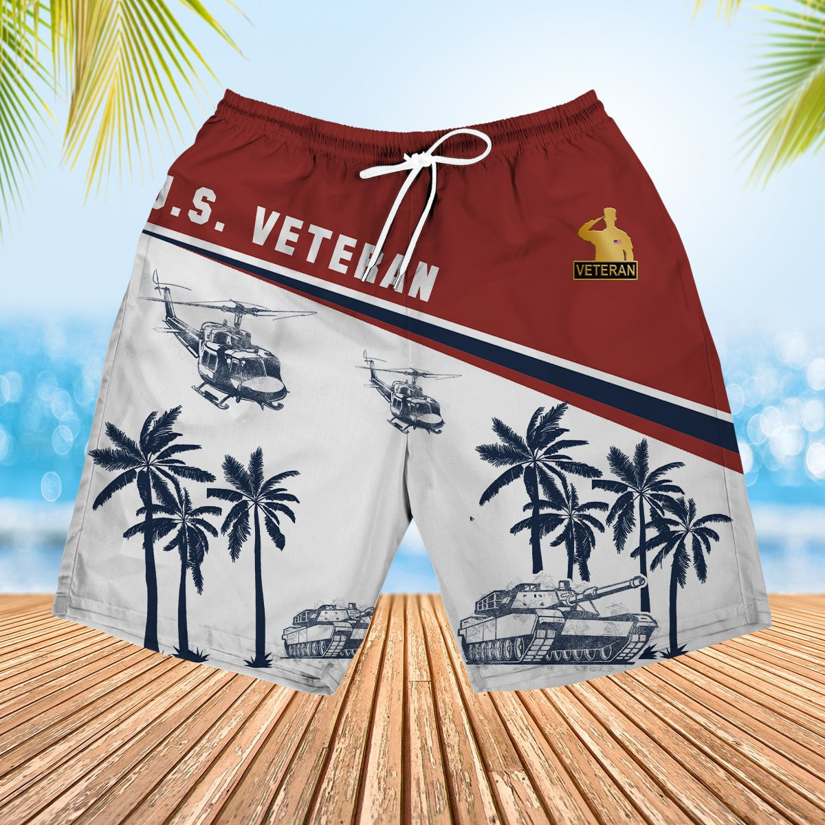 Premium U.S Veteran Hawaii Shirt