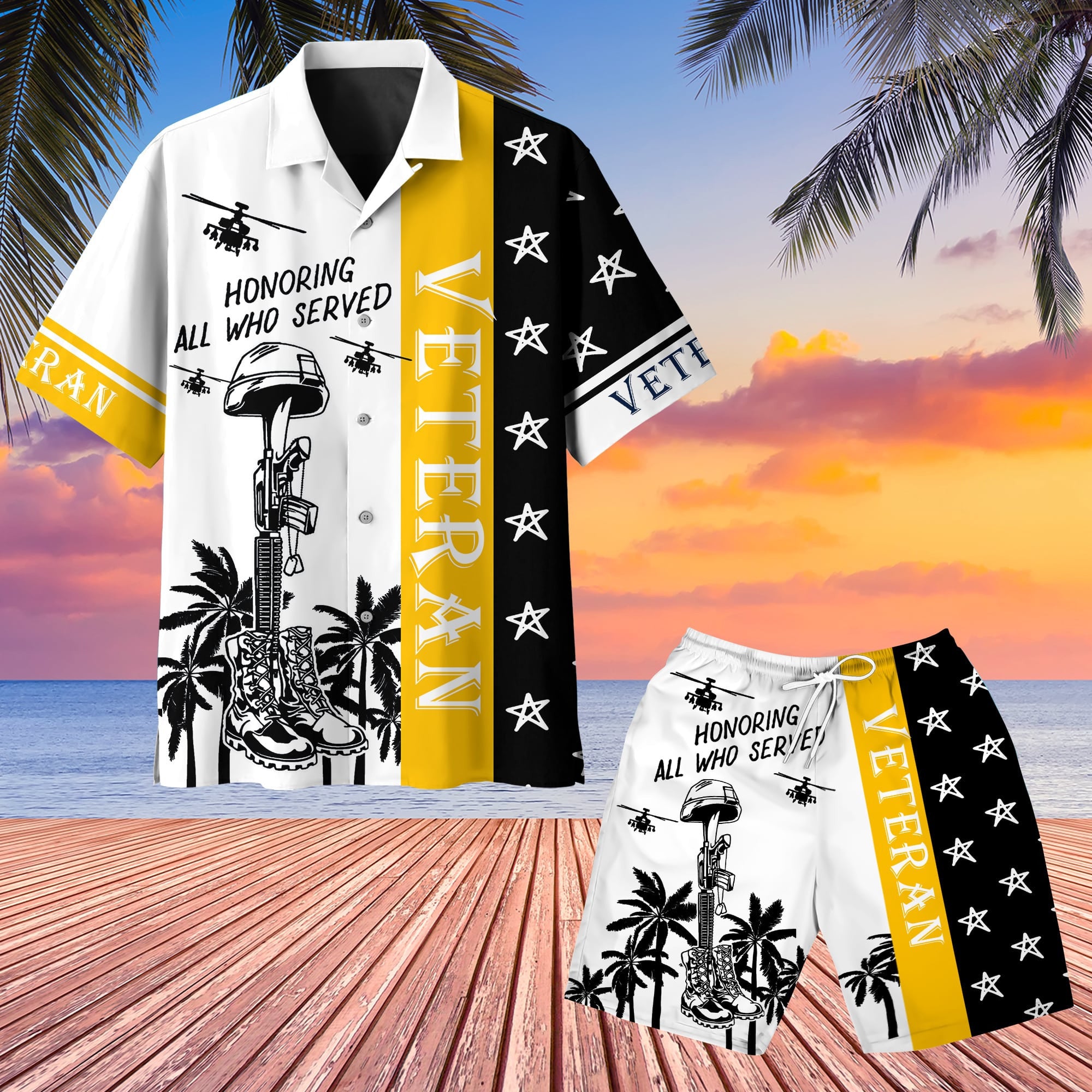 Premium U.S Veteran Hawaii Set