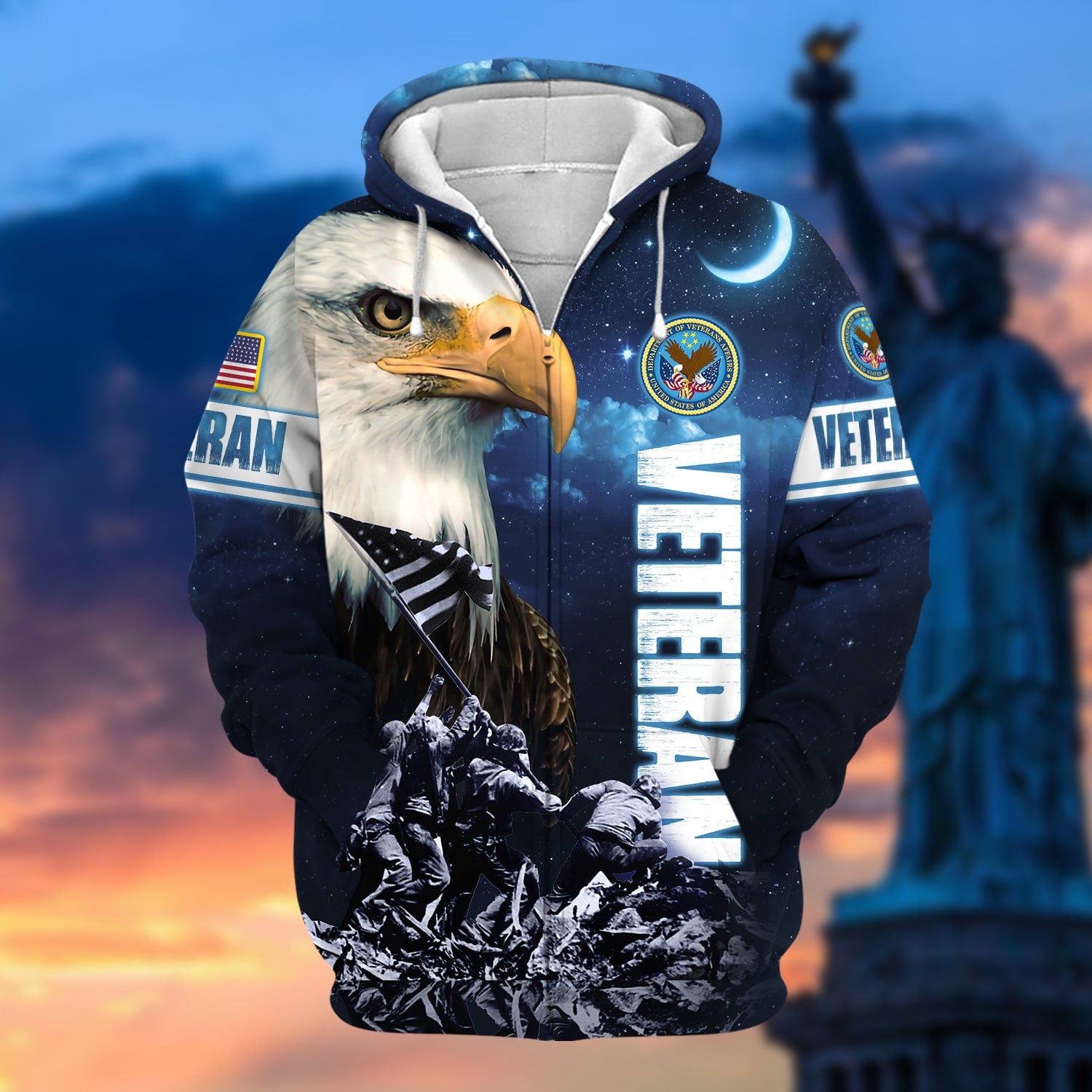 Unique Freedom Honor Protect US Veteran