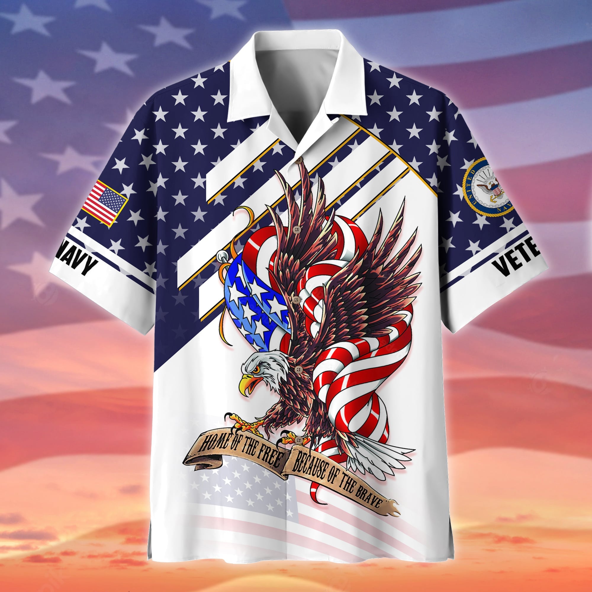 Premium Home Of The Free Hawaii Shirt