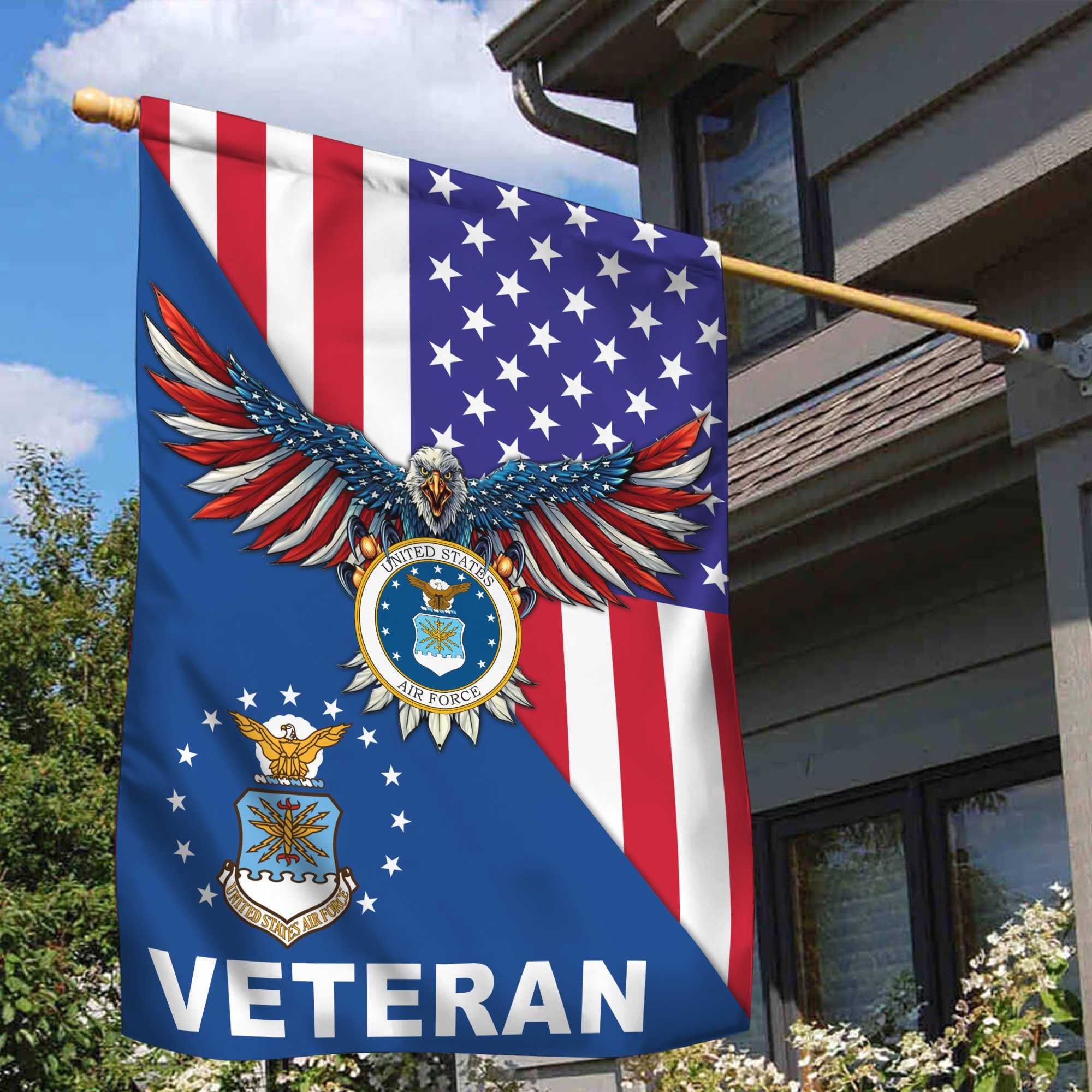 USAF Veteran Garden Flag – House Flag
