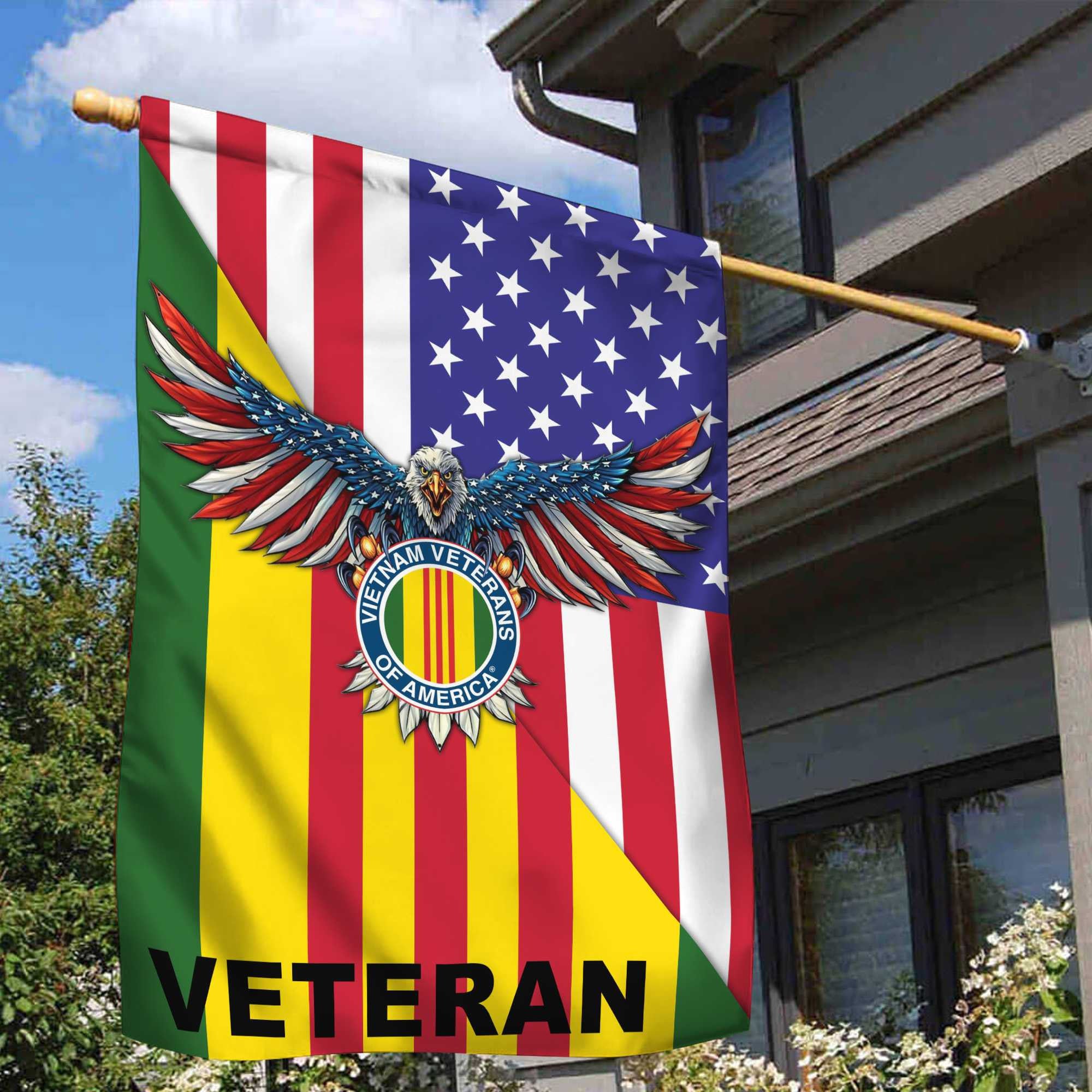 Vietnam Veteran Garden Flag – House Flag
