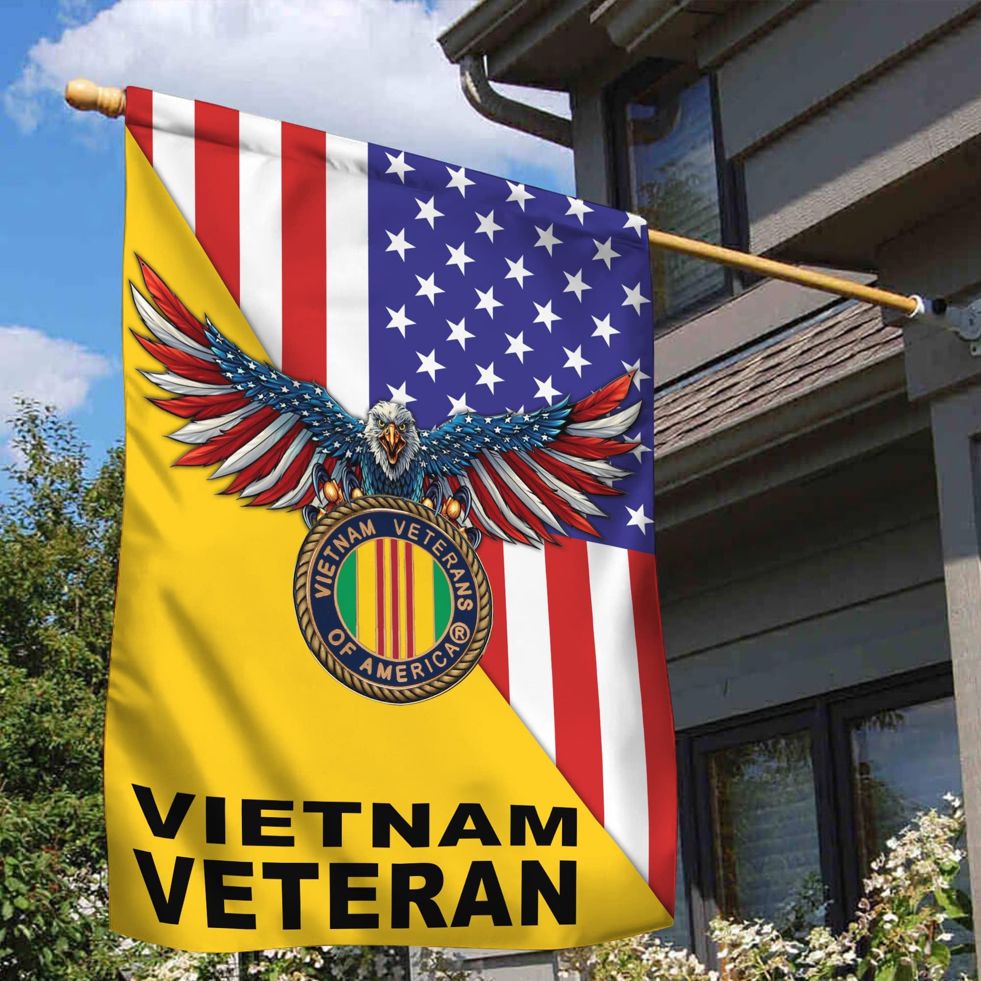 Vietnam Veteran Garden Flag - House Flag, Gift For Vietnam Veteran