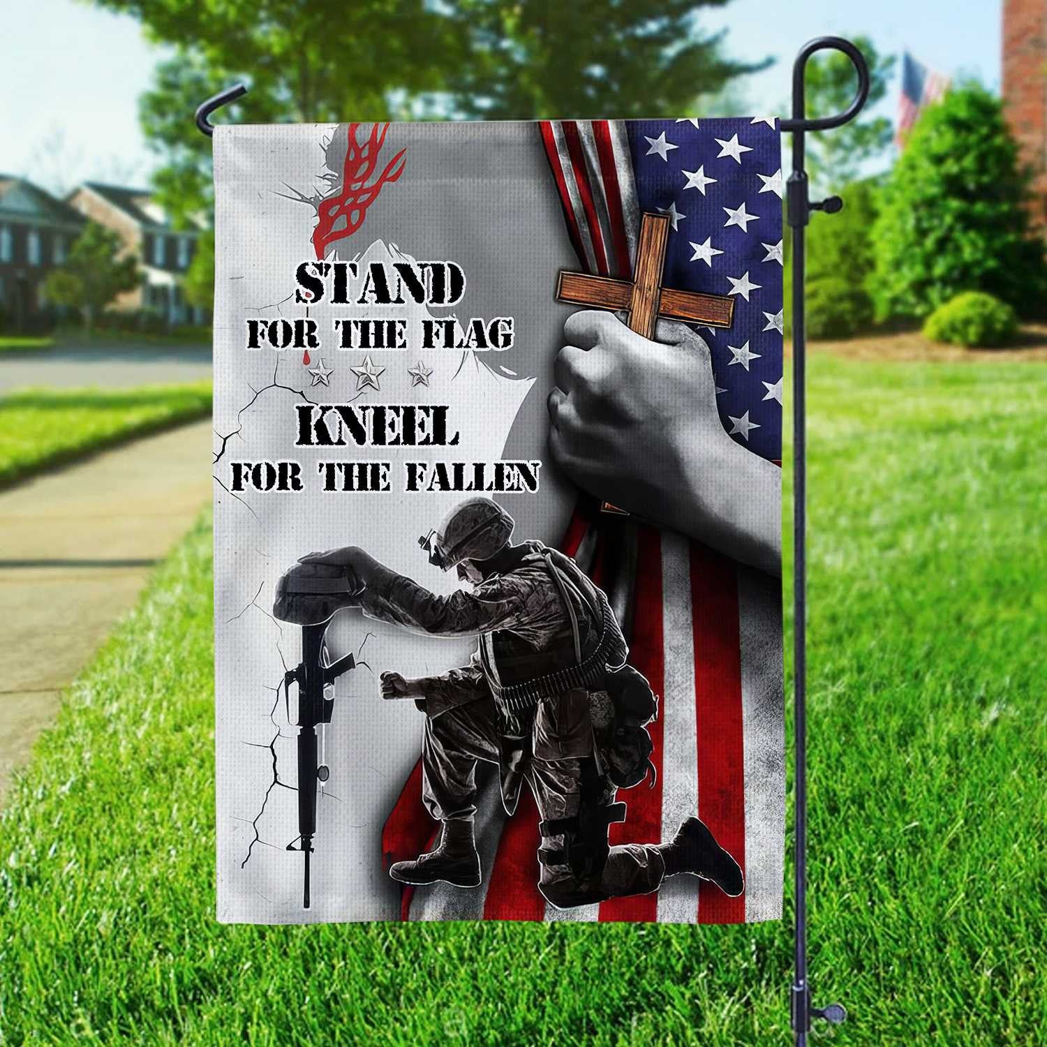 US Veteran Flag, Patriotic Flag, Gift For US Veteran, Garden Flag - House Flag