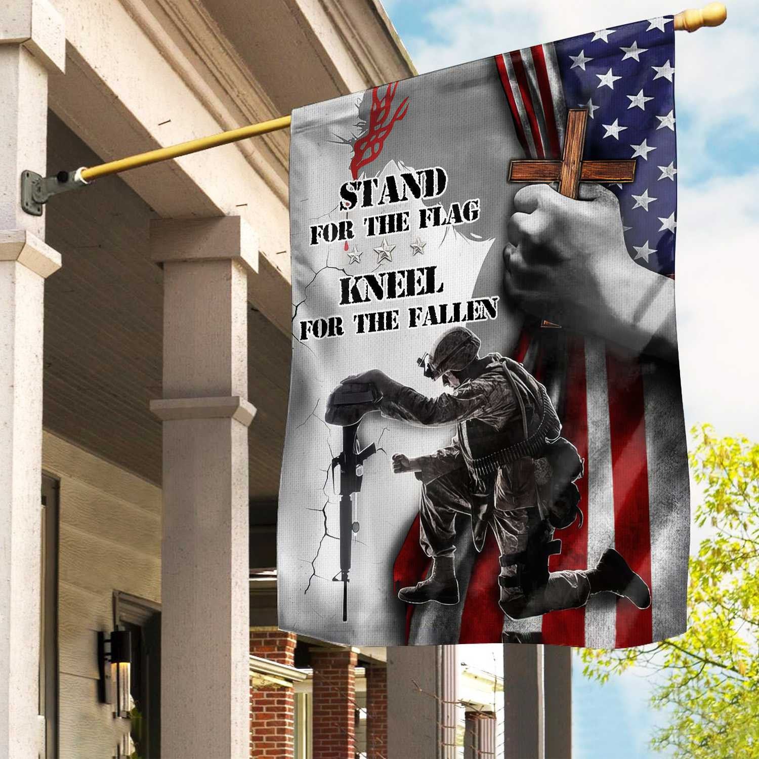 US Veteran Flag, Patriotic Flag, Gift For US Veteran, Garden Flag - House Flag