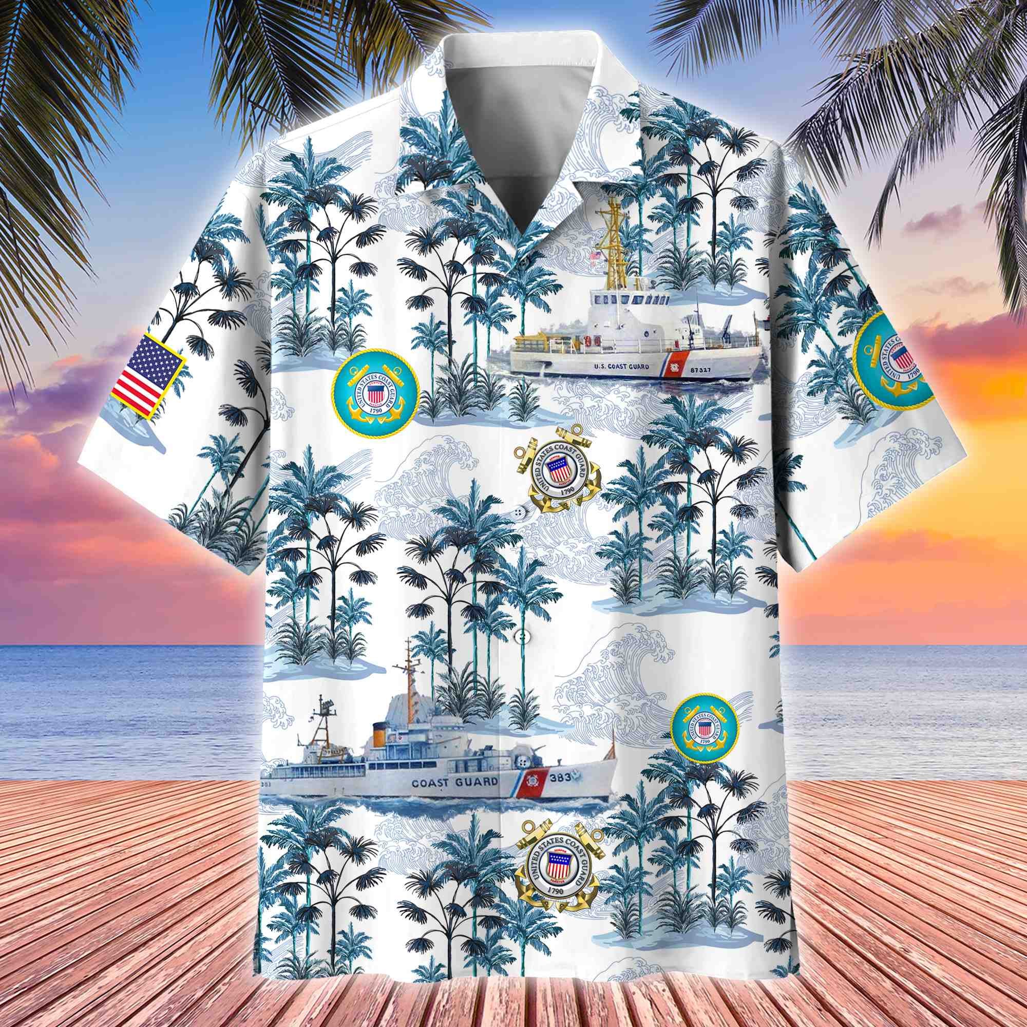 Premium USCG - Coast Guard Veteran Hawaii Shirt