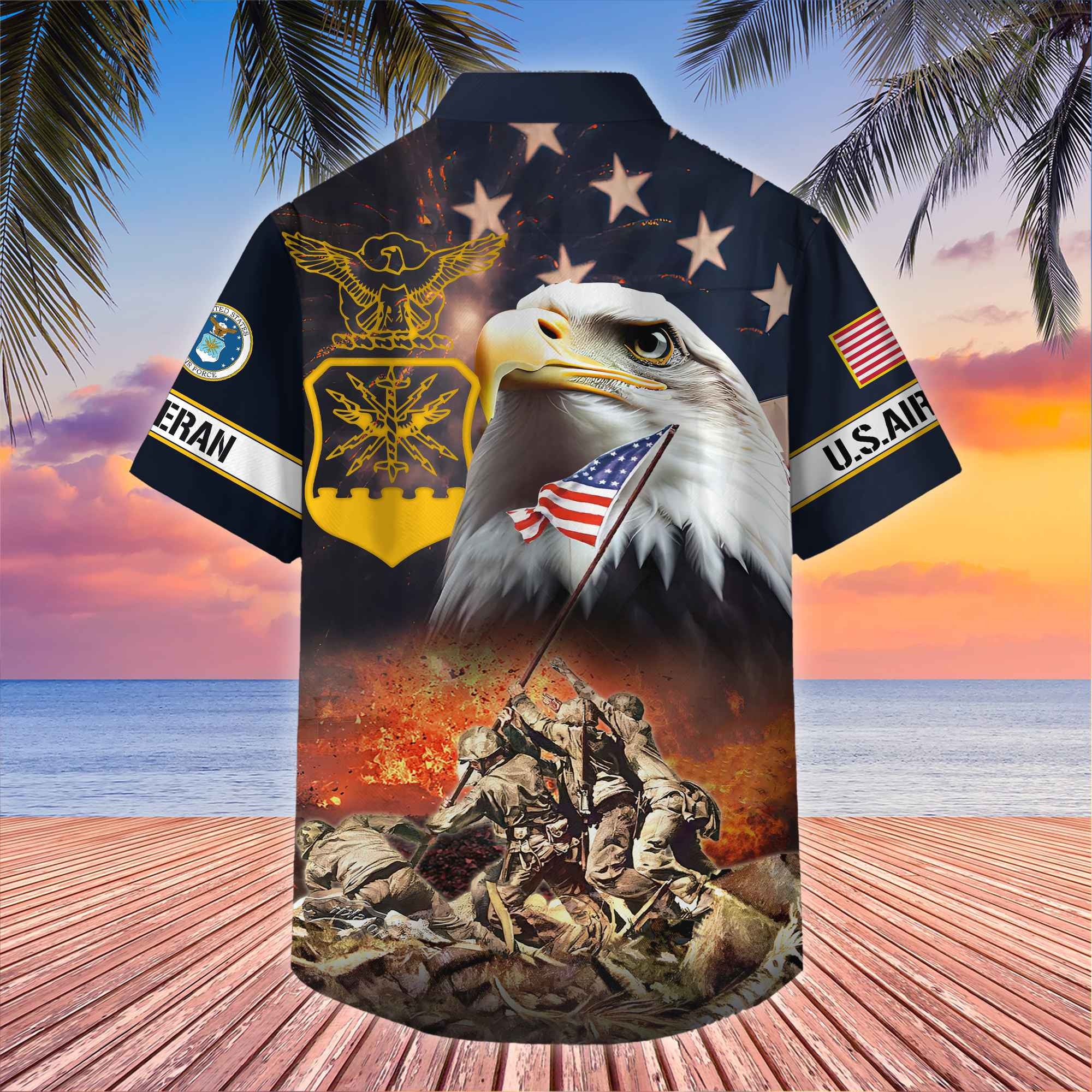 Premium Honoring All Who Served US Veterans Hawaii Shirt, Gifts For Independence Day, Father's Day, Veterans Day, Gifts For Dad, Gifts For Husband Veteran