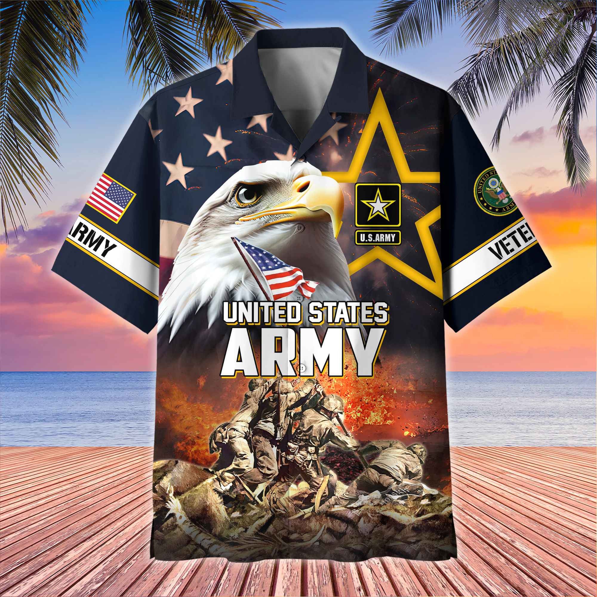 Premium Honoring All Who Served US Veterans Hawaii Shirt, Gifts For Independence Day, Father's Day, Veterans Day, Gifts For Dad, Gifts For Husband Veteran