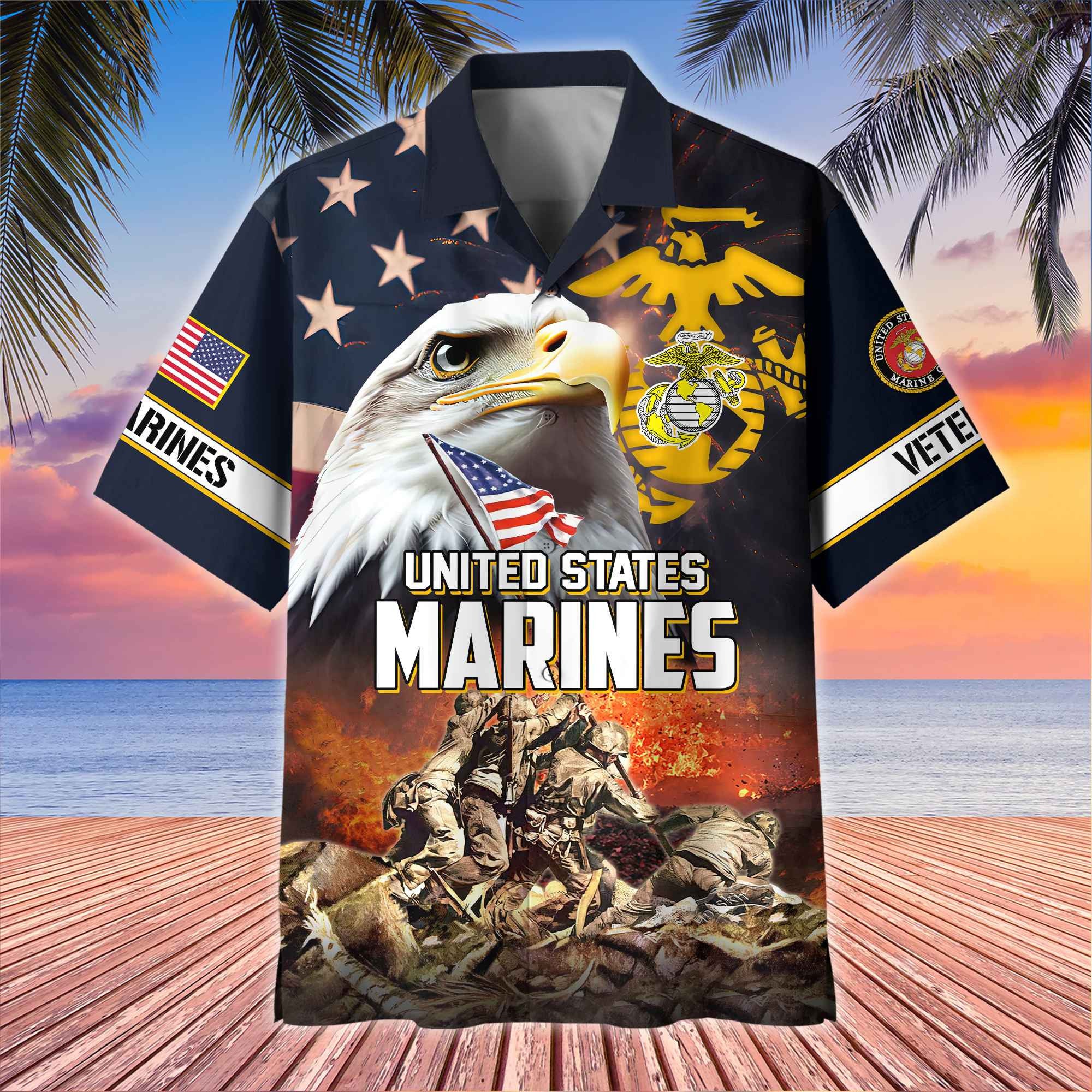 Premium Honoring All Who Served US Veterans Hawaii Shirt, Gifts For Independence Day, Father's Day, Veterans Day, Gifts For Dad, Gifts For Husband Veteran
