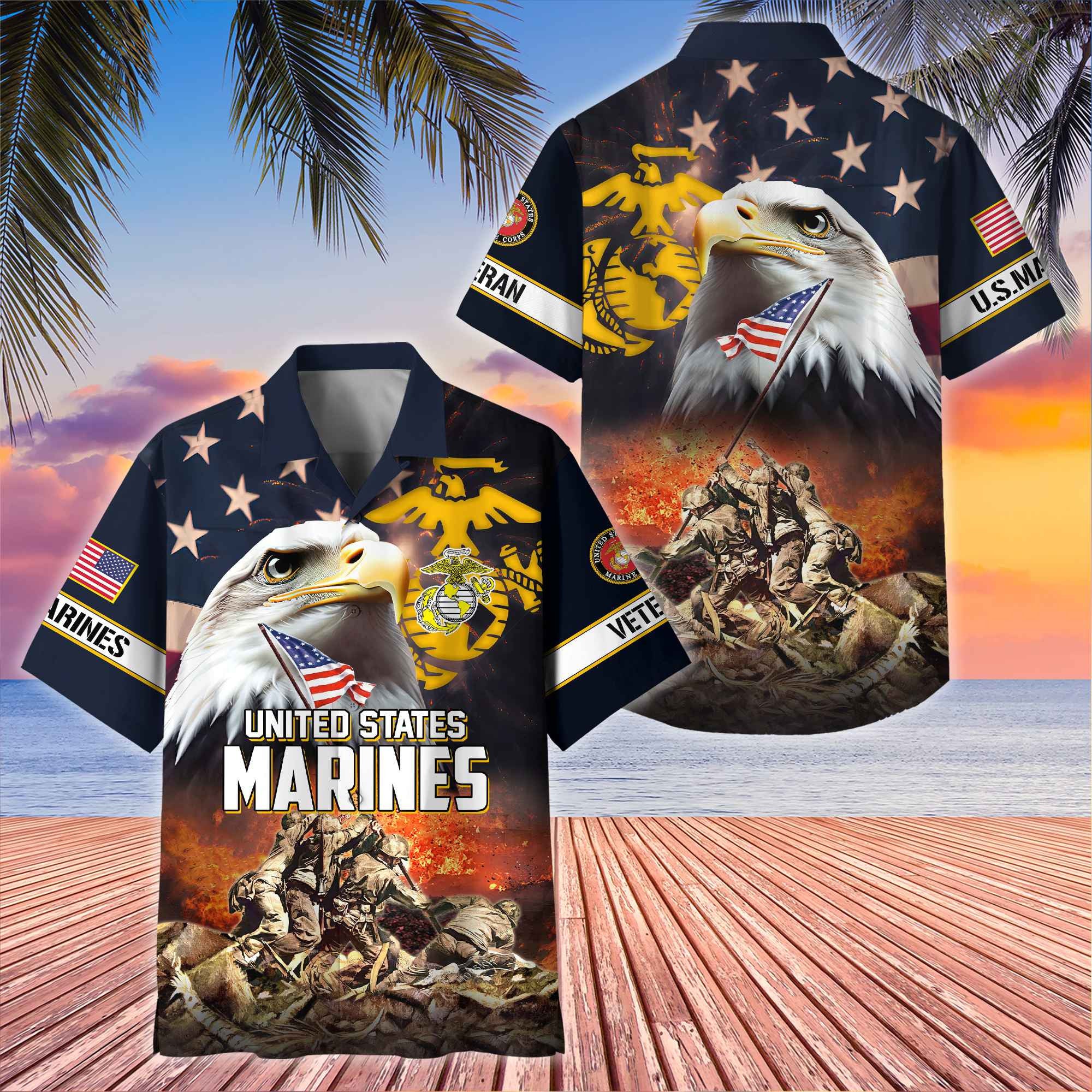 Premium Honoring All Who Served US Veterans Hawaii Shirt, Gifts For Independence Day, Father's Day, Veterans Day, Gifts For Dad, Gifts For Husband Veteran