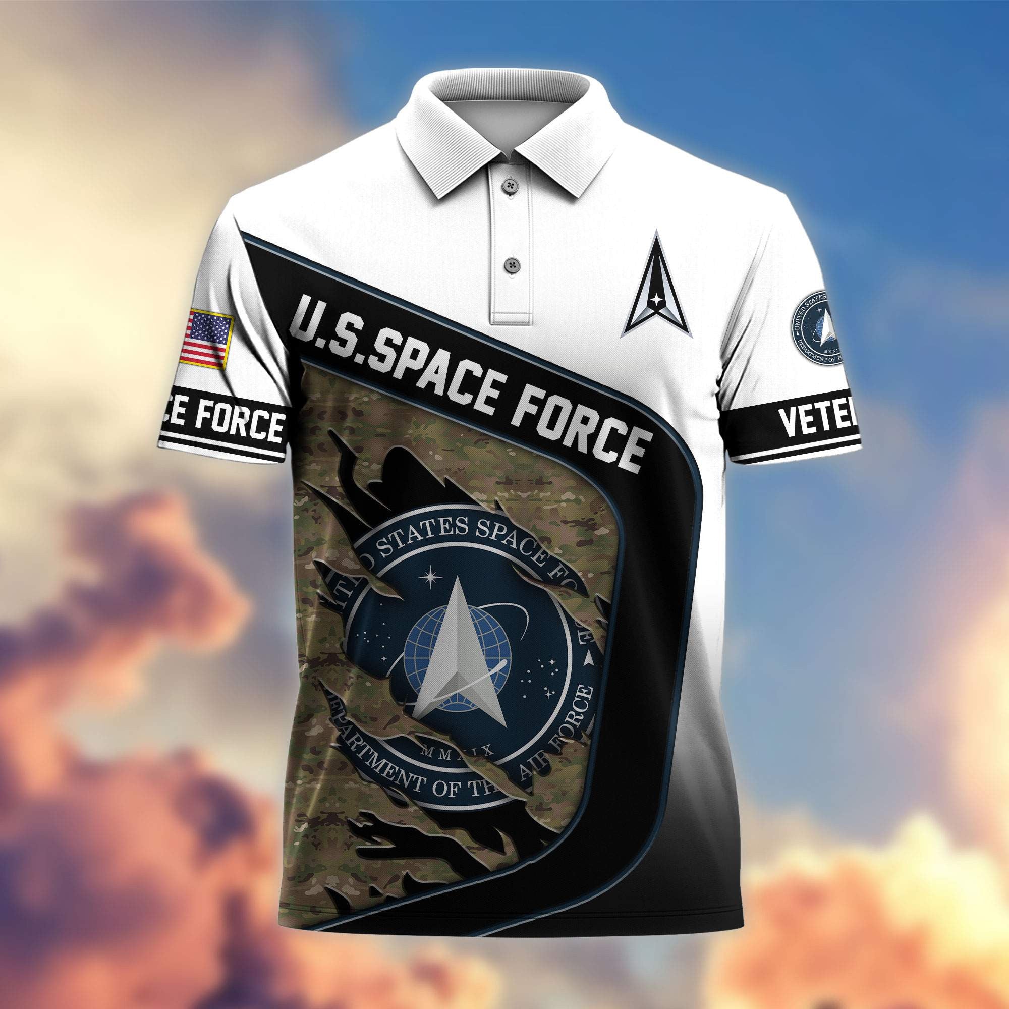 Premium US Veterans Polo Shirt, Gifts For Veterans Day, Gifts For Dad, Gifts For Husband Veteran