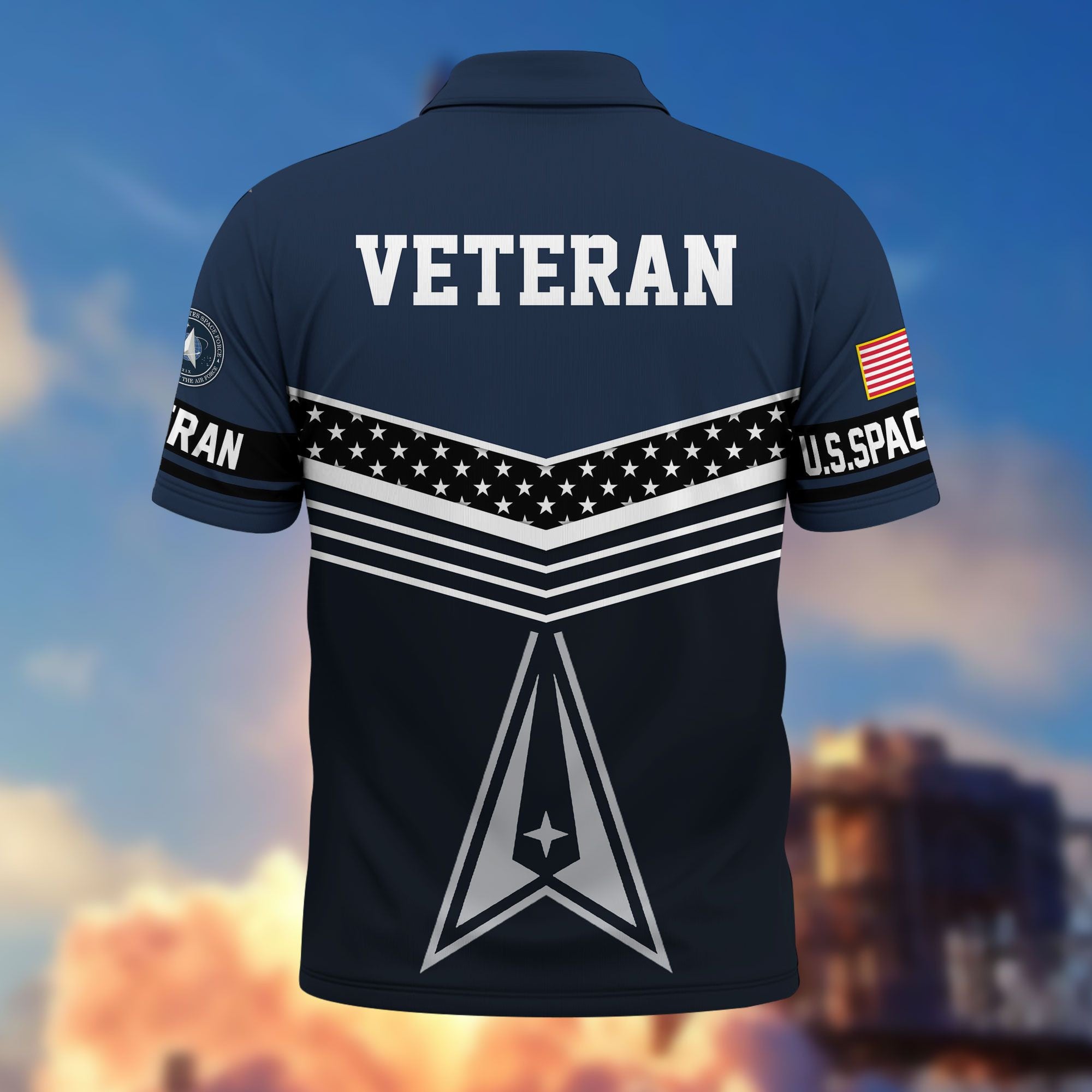 Premium US Veterans Polo Shirt, Gifts For US Veterans, Gifts For Dad, For Husband, Best Gifts On Father's Day, Armed Forces Day, Independence Day, Veterans Day.