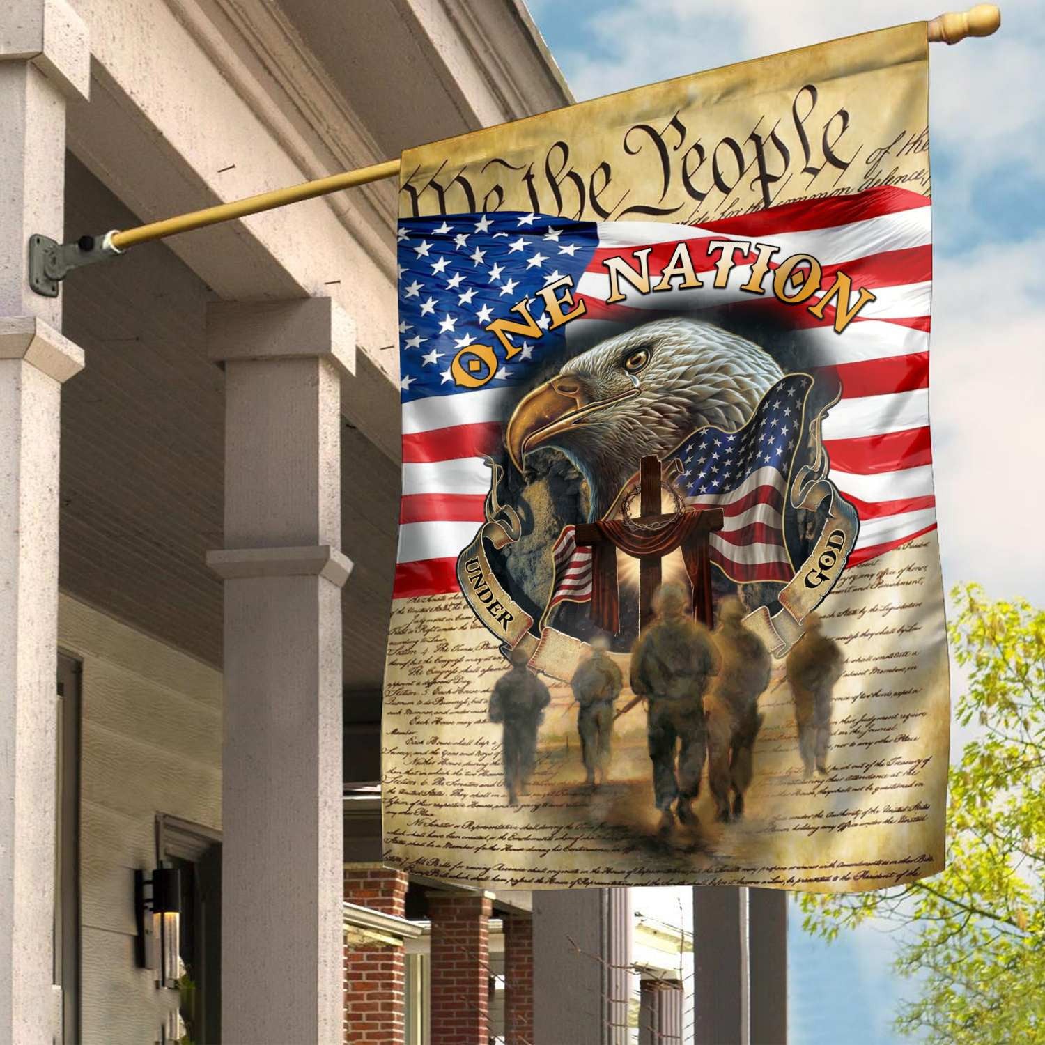 US Veteran Flag, Gift For US Veteran, American Flag, Patriotic Flag, Garden Flag, House Flag