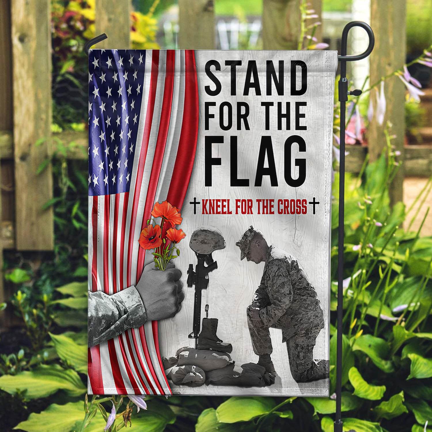 Premium US Veteran Flag, Gift For US Veteran, American Flag, Patriotic Flag, Garden Flag, House Flag