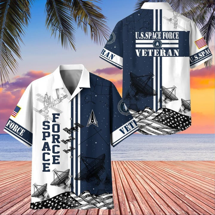 Premium US Veterans Hawaiian Shirt, Gifts For US Veterans, Gifts On Memorial Day, Father's Day, Armed Forces Day, Veterans Day.