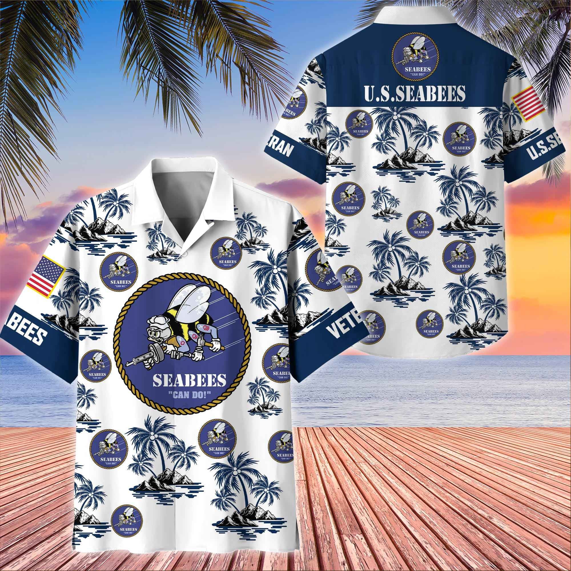 Premium US Veterans Hawaiian Shirt, Gifts For US Veterans, Gifts On Father's Day, Armed Forces Day, Veterans Day.