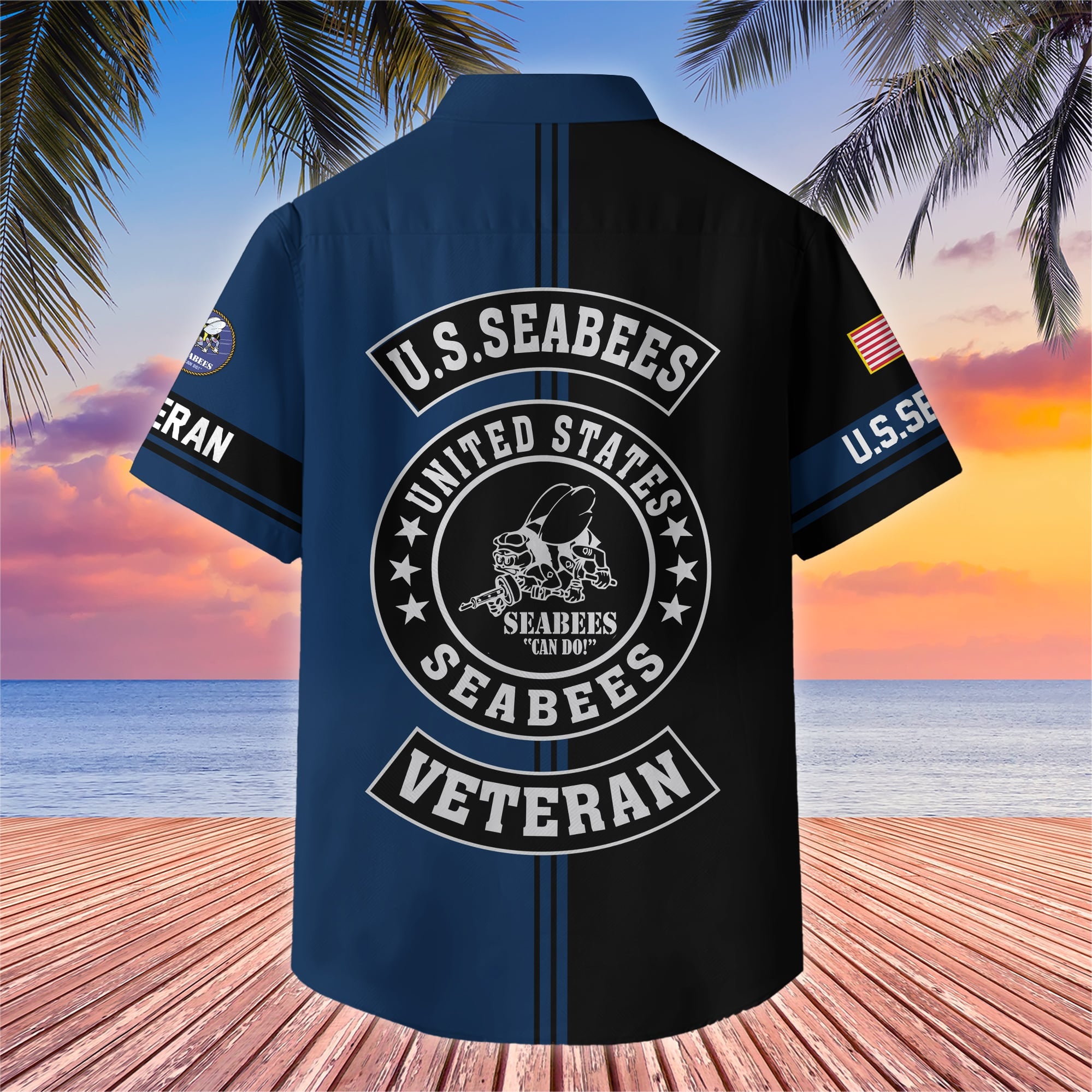 Premium US Veterans Hawaiian Shirt With Pocket, Gifts For US Veterans, Gifts On Independence Day, Veterans Day.