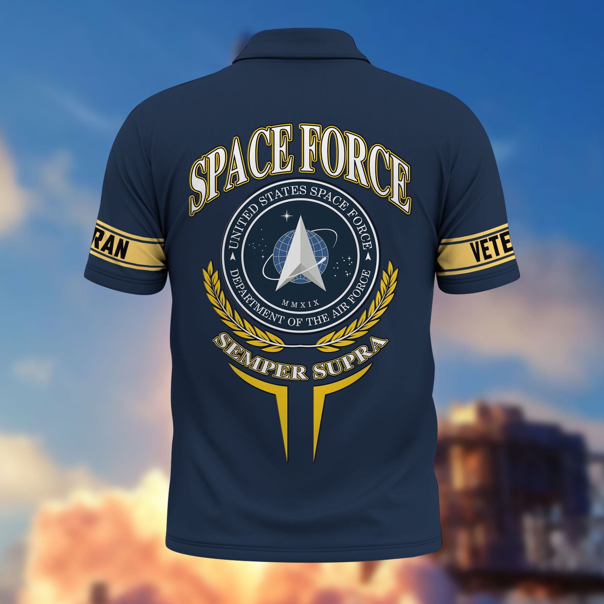 Premium US Veterans Custom Polo Shirt, Gifts For US Veterans, Gifts For Father's Day, Veterans Day.