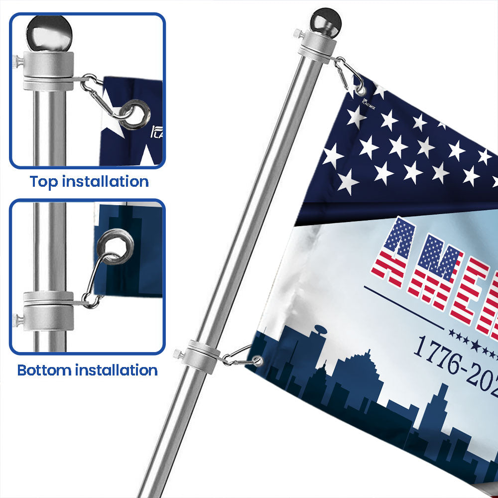 250 years of America Grommet Flag
