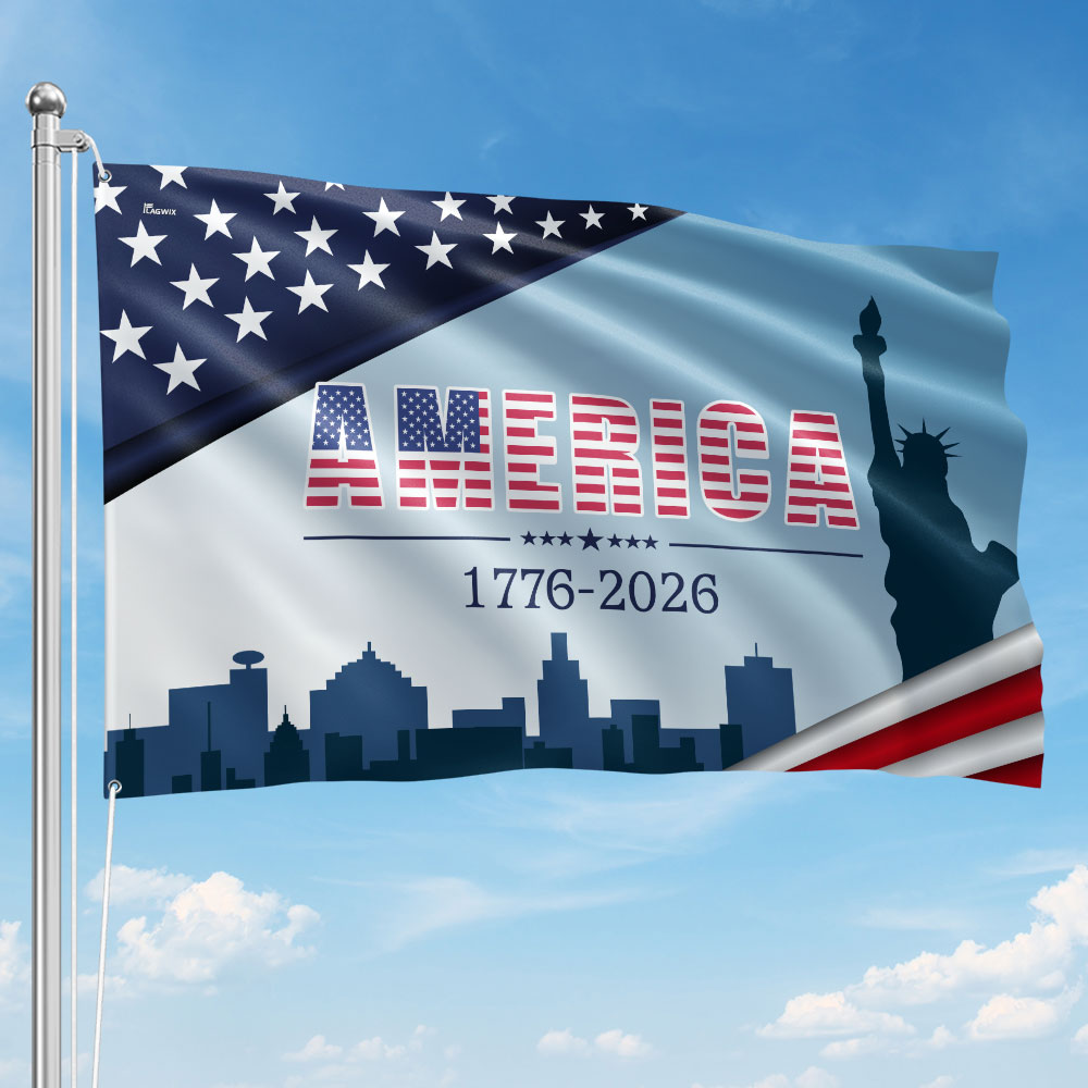 250 years of America Grommet Flag