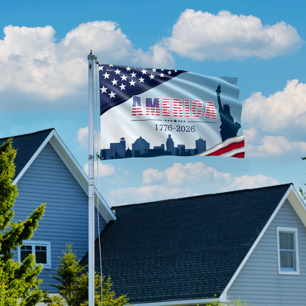 250 years of America Grommet Flag