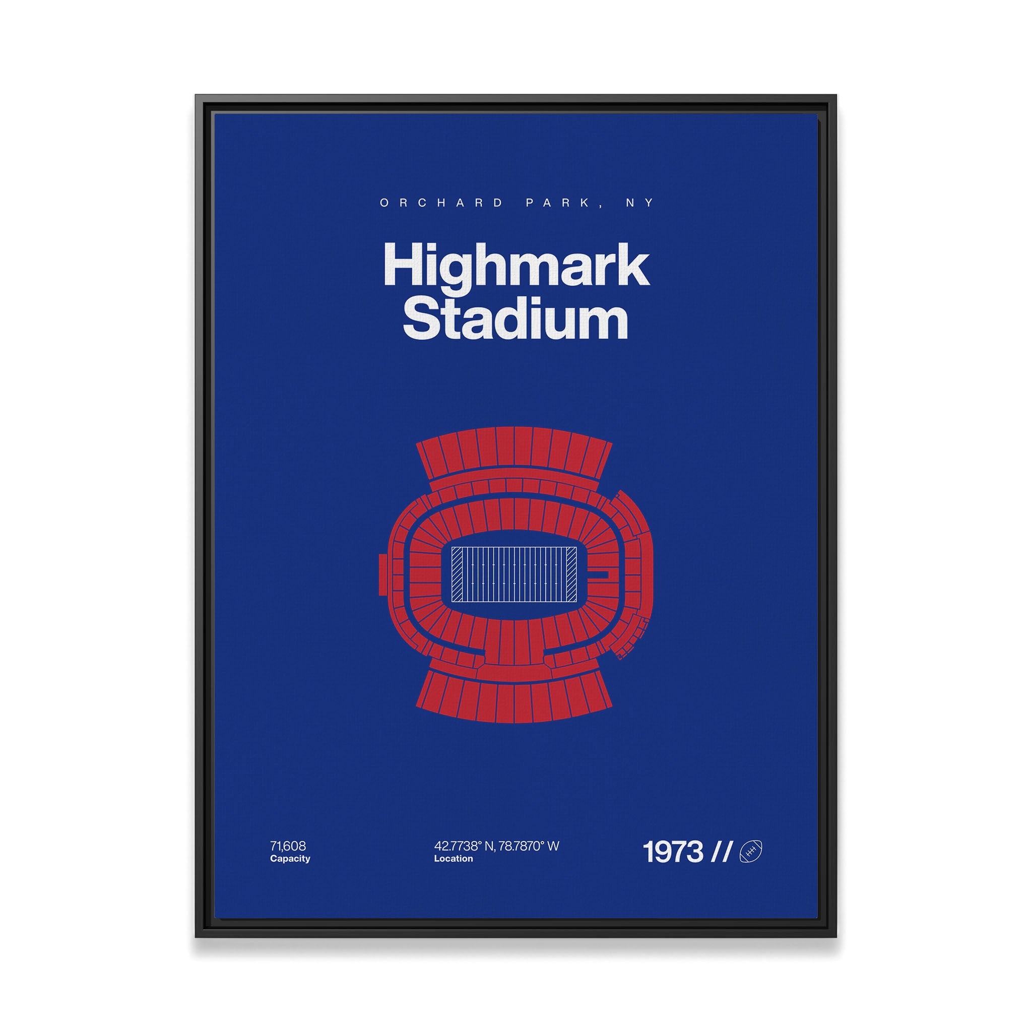 Buffalo Football Stadium Bold