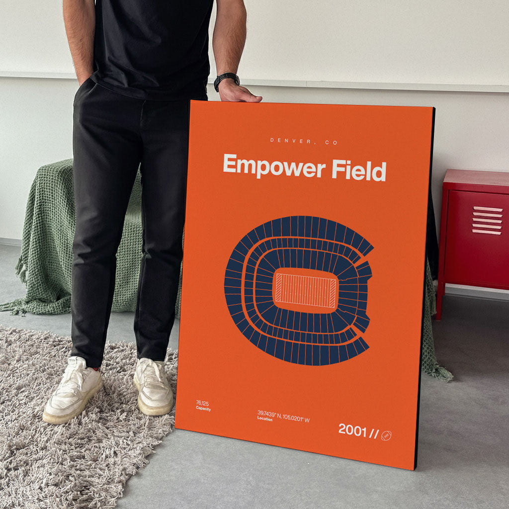 Denver Football Stadium Bold