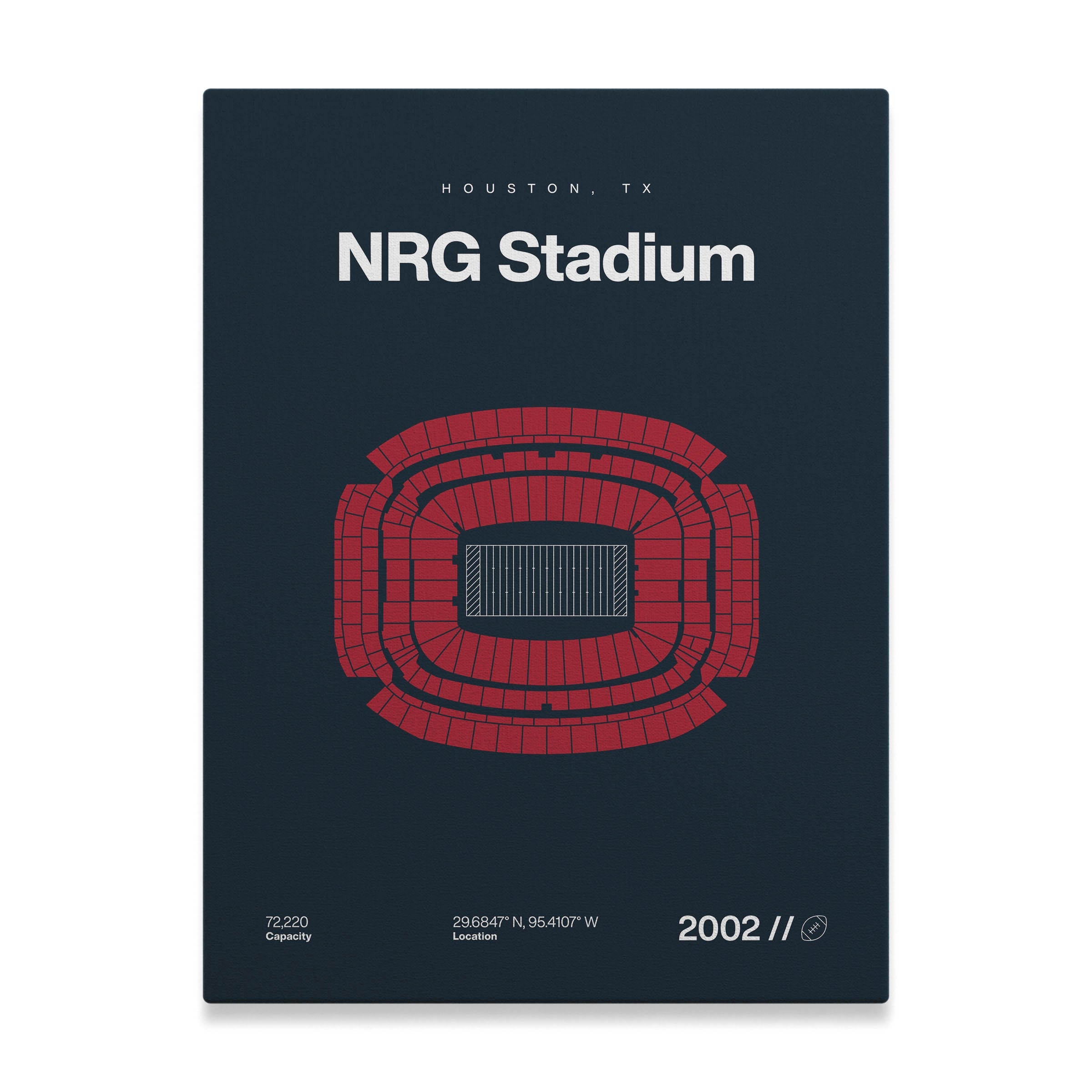 Houston Football Stadium Bold