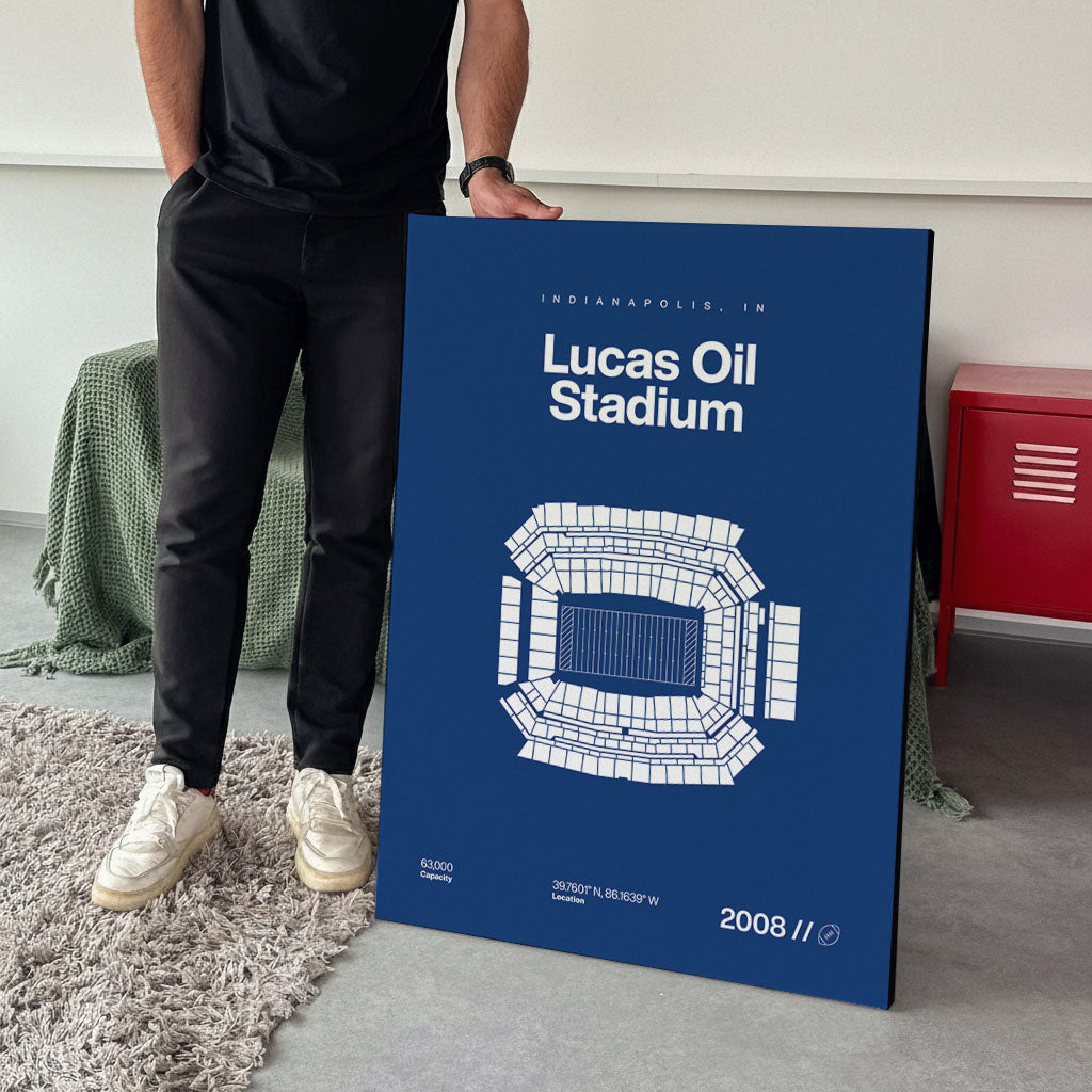 Indianapolis Football Stadium Bold