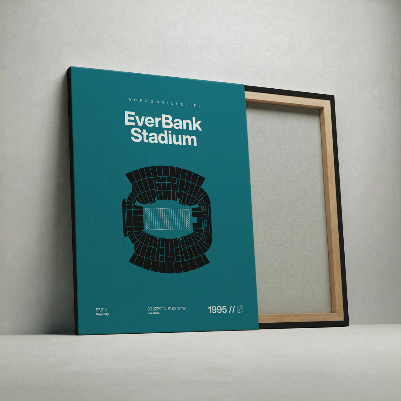 Jacksonville Football Stadium Bold