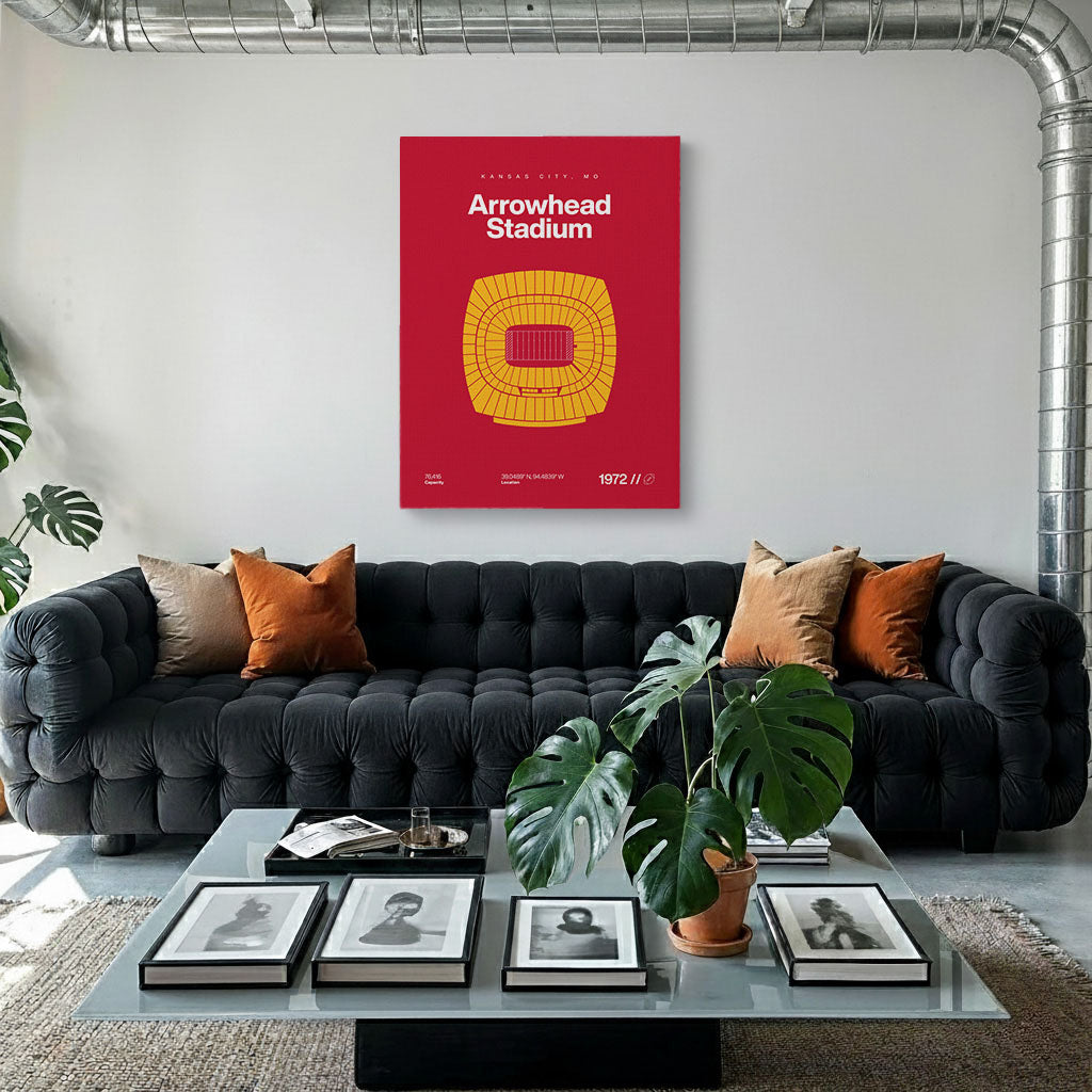 Kansas City Football Stadium Bold