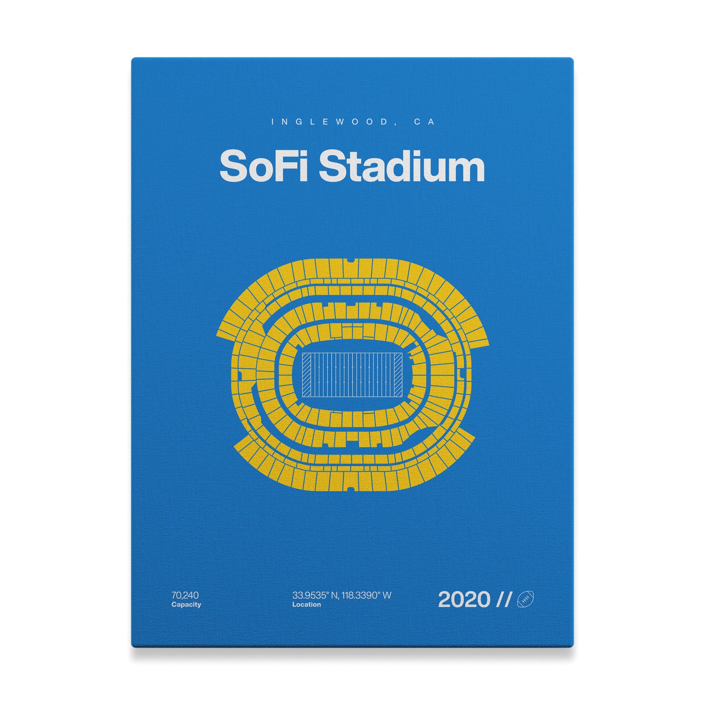 LA Football Stadium Bold