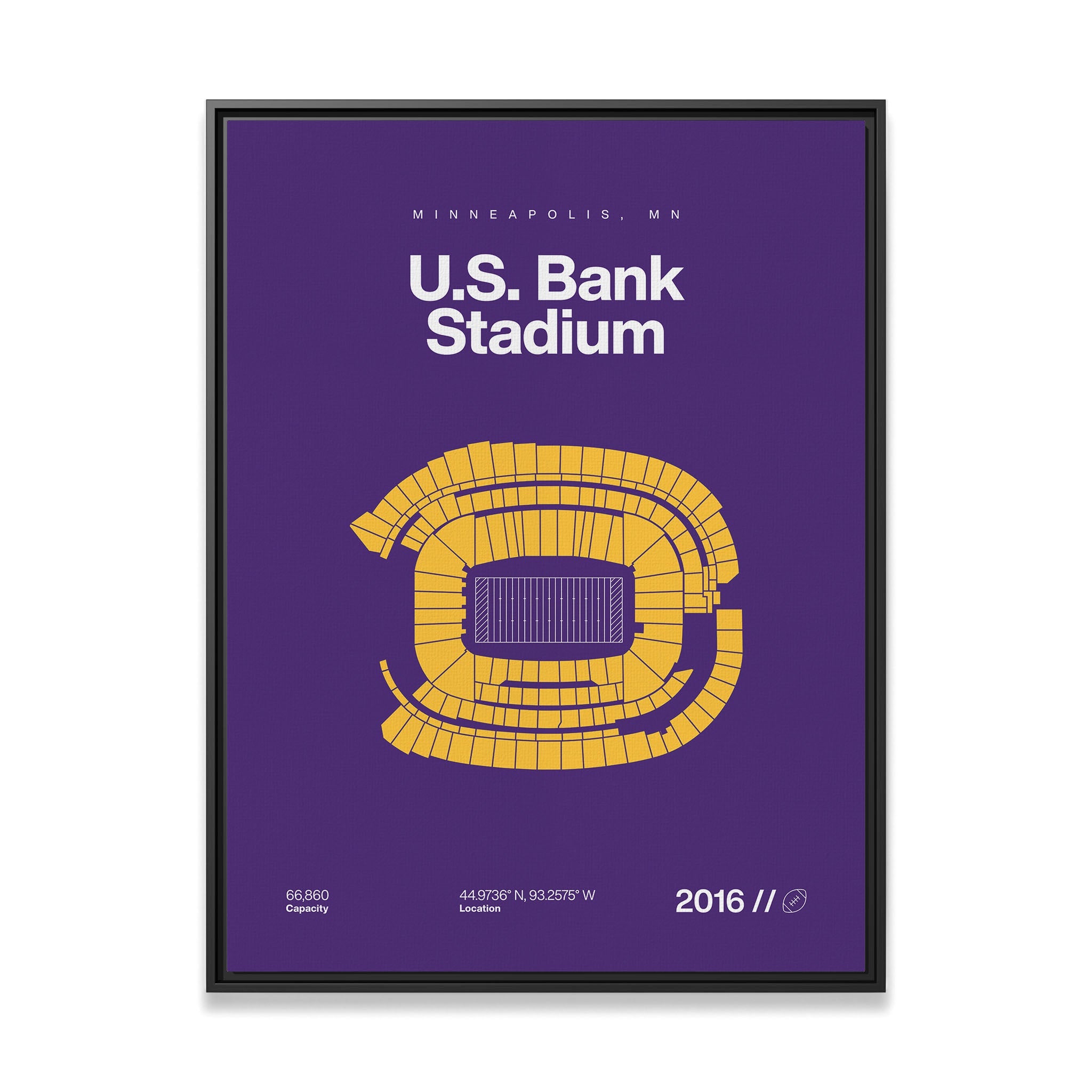 Minnesota Football Stadium Bold