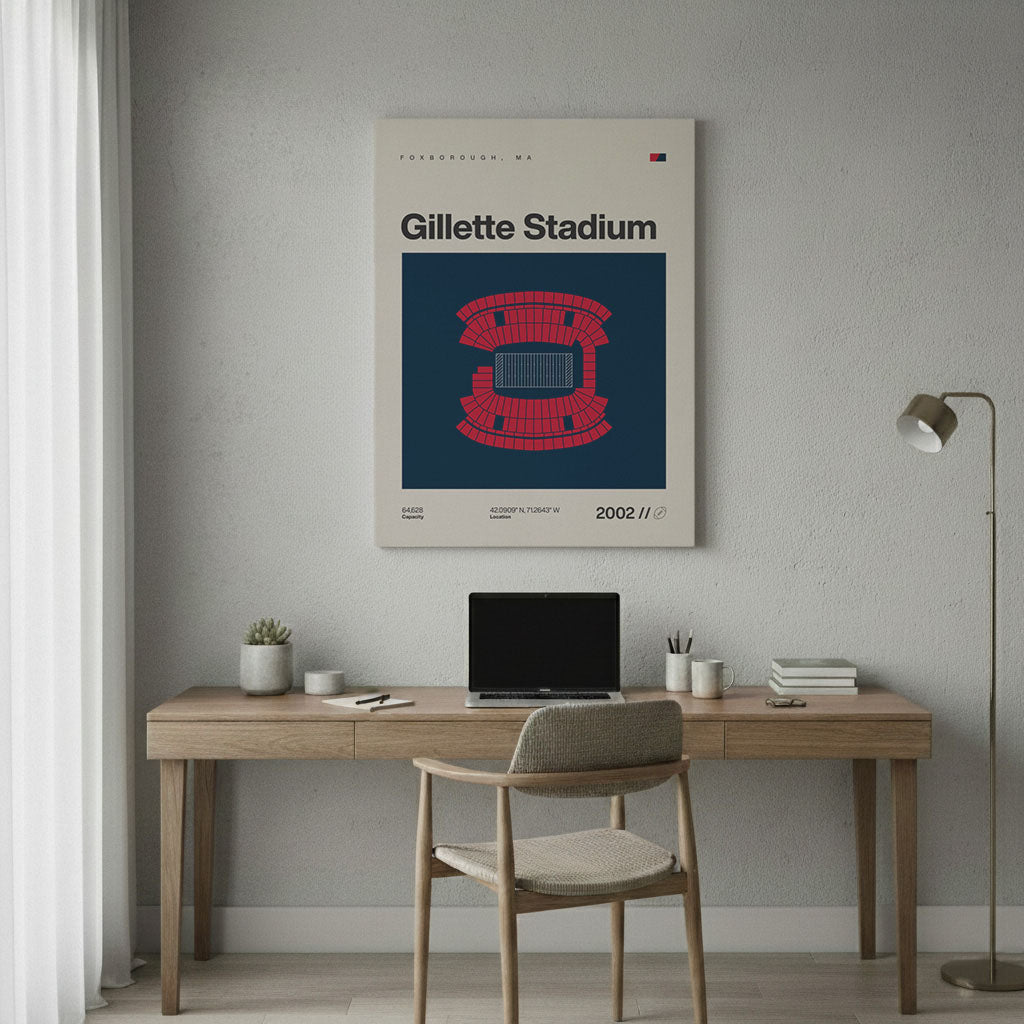 New England Football Stadium Bold