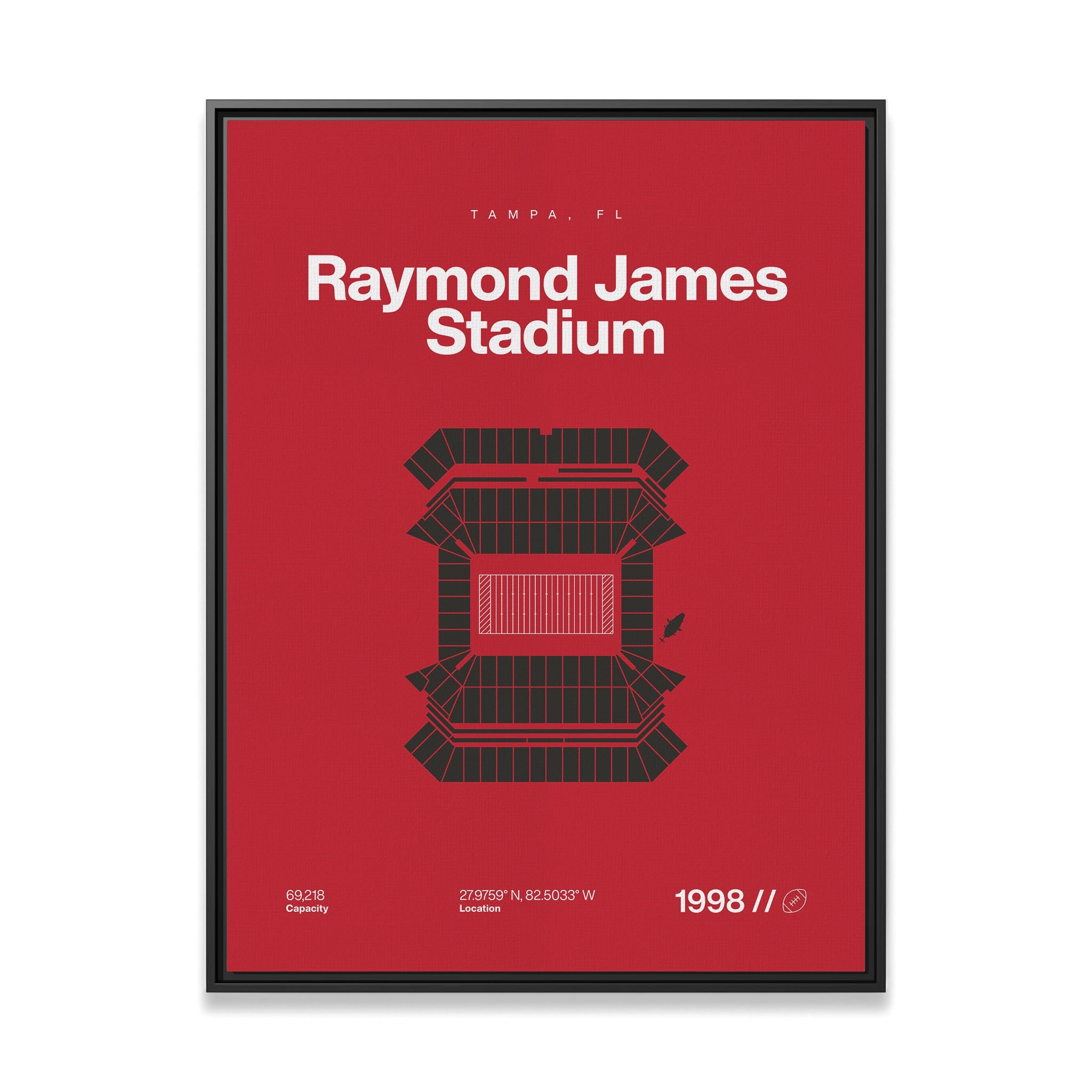 Tampa Bay Football Stadium Bold