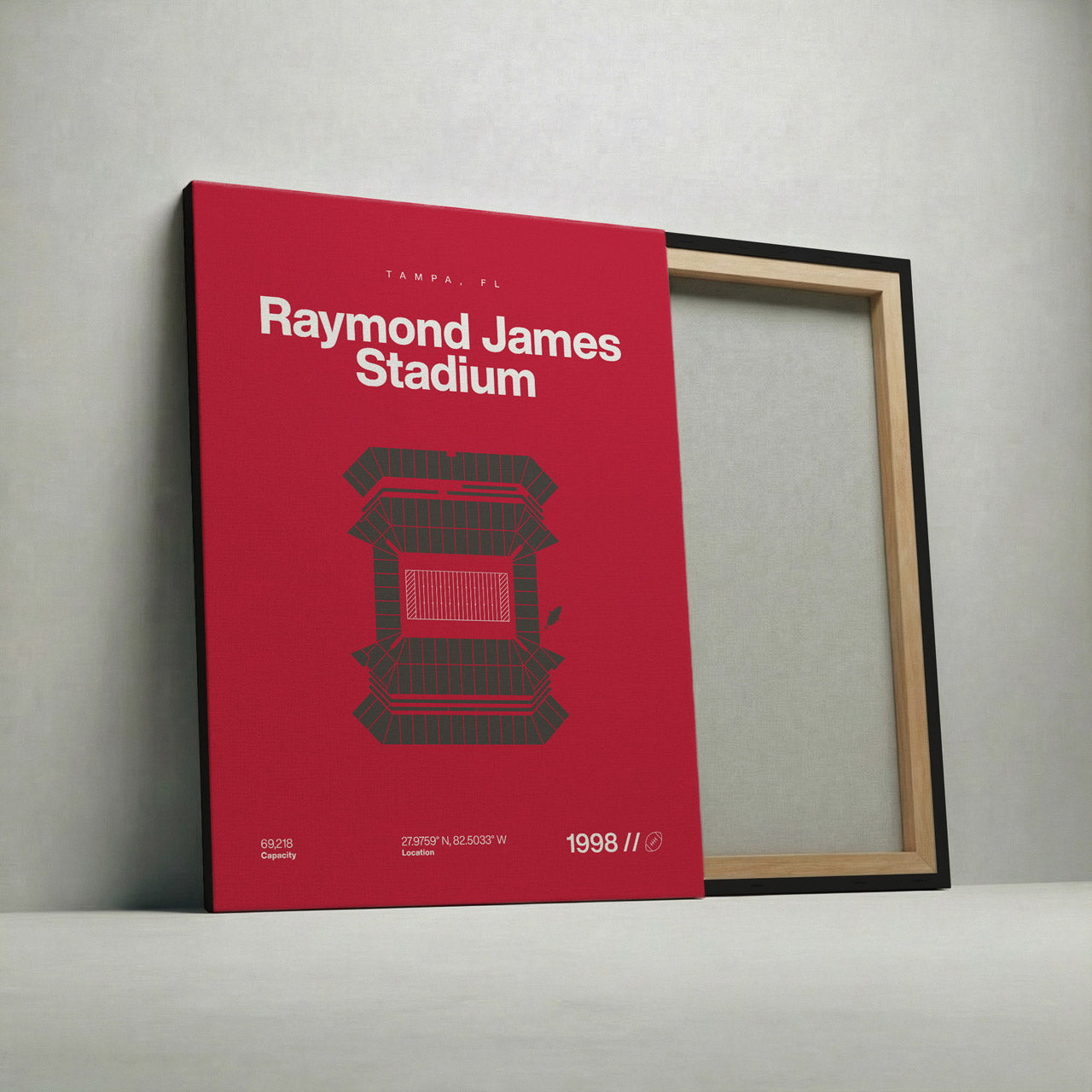 Tampa Bay Football Stadium Bold