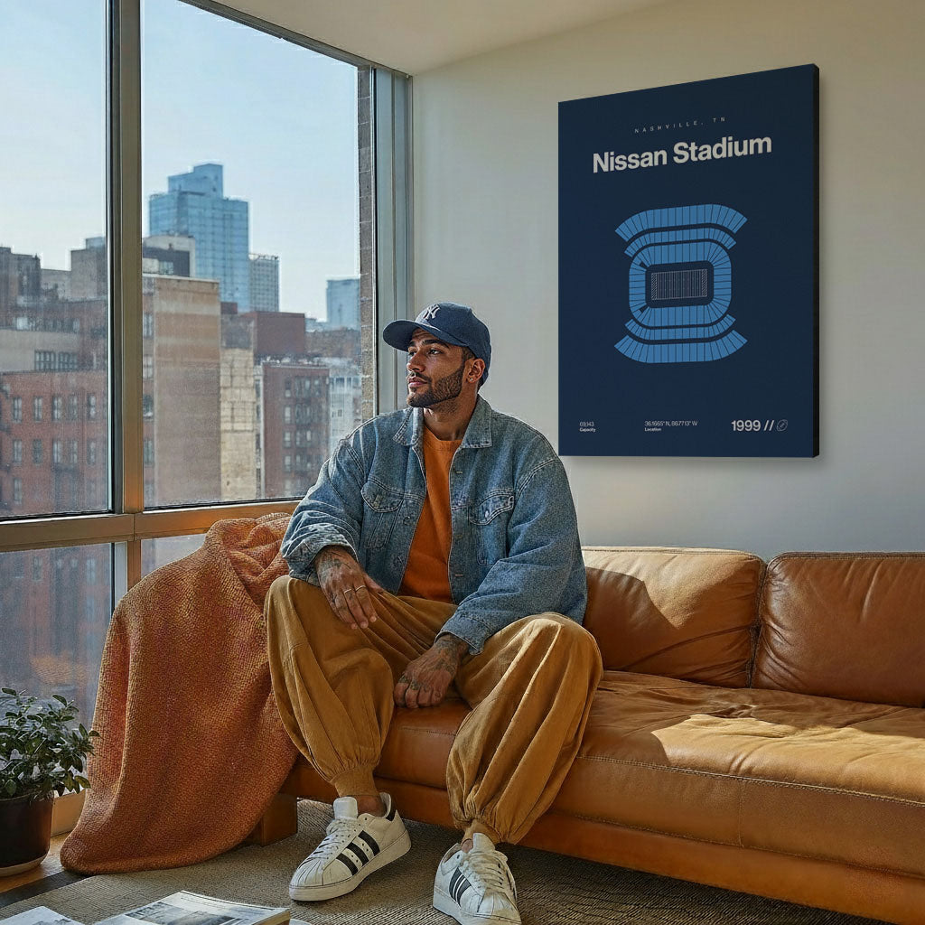 Tennessee Football Stadium Bold