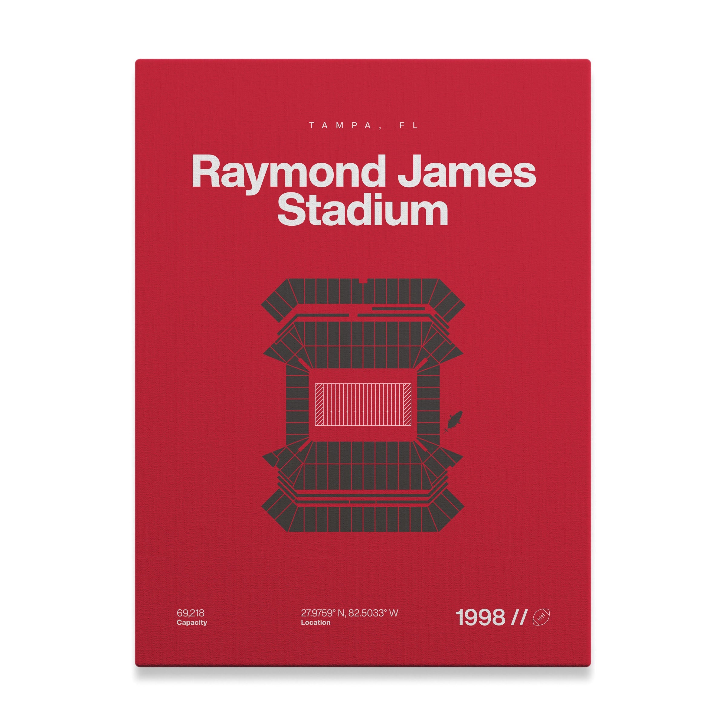 Tampa Bay Football Stadium Bold