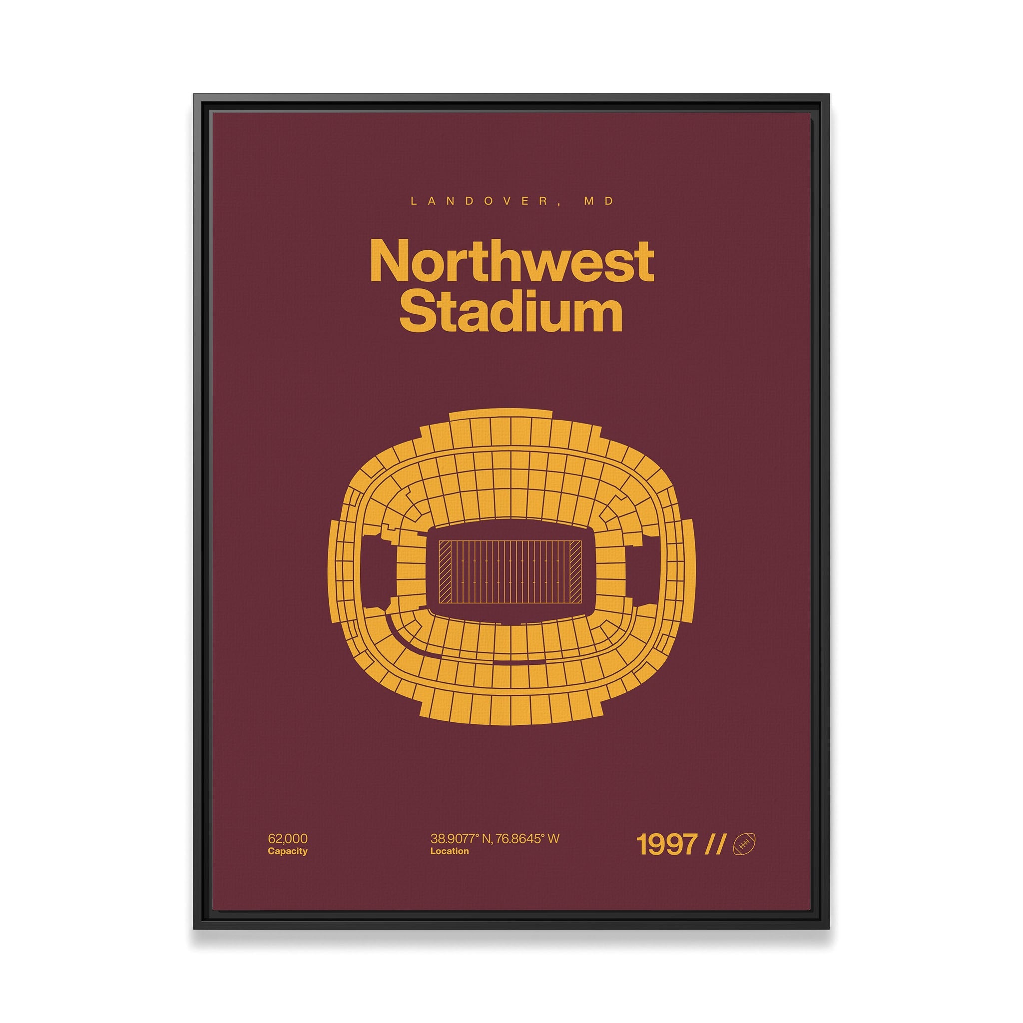Washington Football Stadium Bold